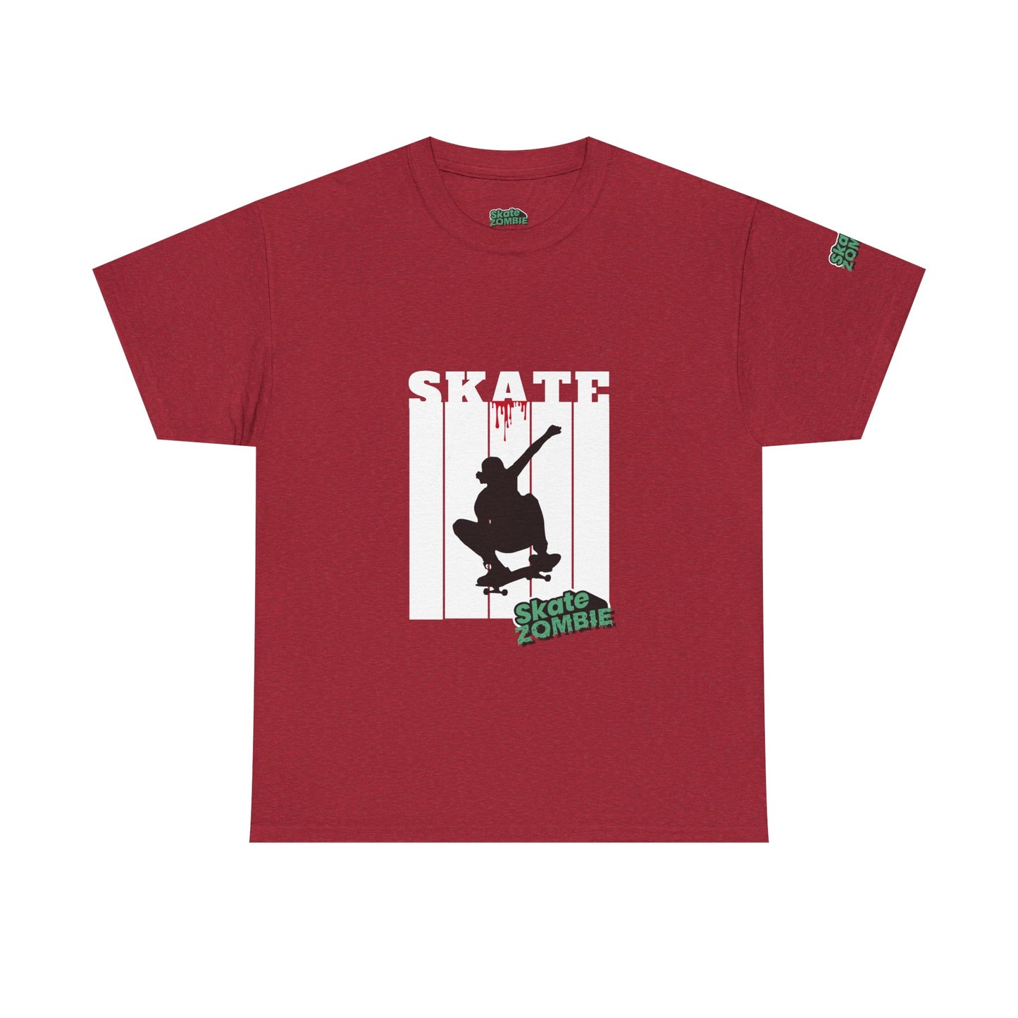 Skate NYC - Unisex Tee - Skate Zombie Front Design T-Shirt