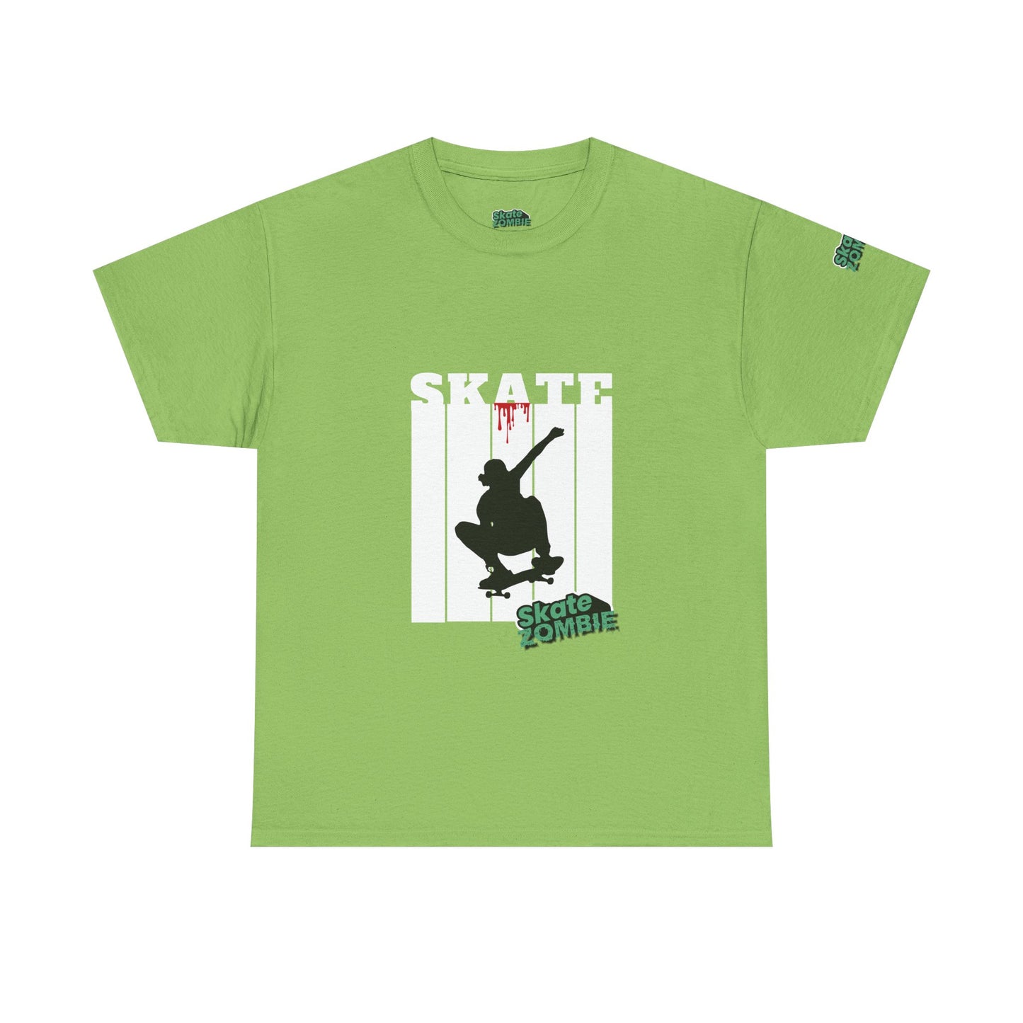 Skate NYC - Unisex Tee - Skate Zombie Front Design T-Shirt