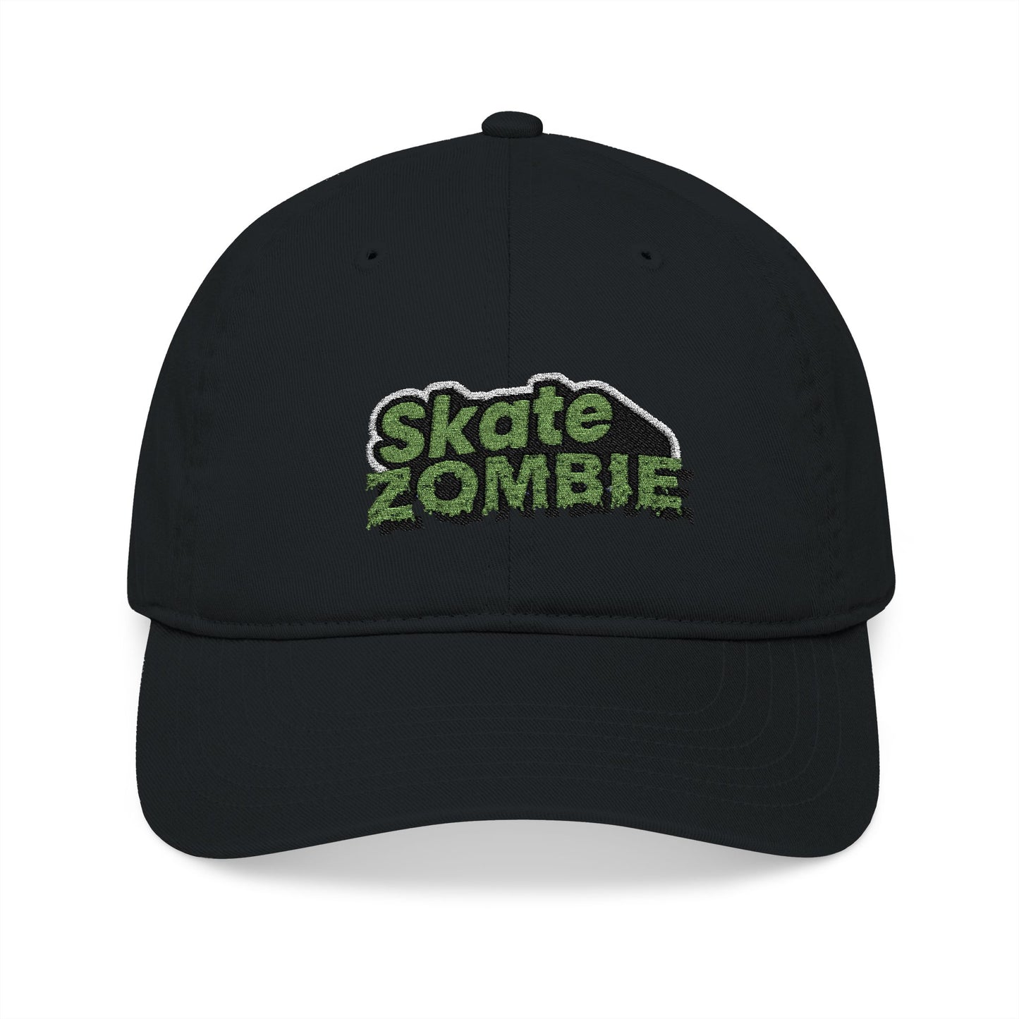 Skate Zombie - Embroidered Organic Baseball Cap