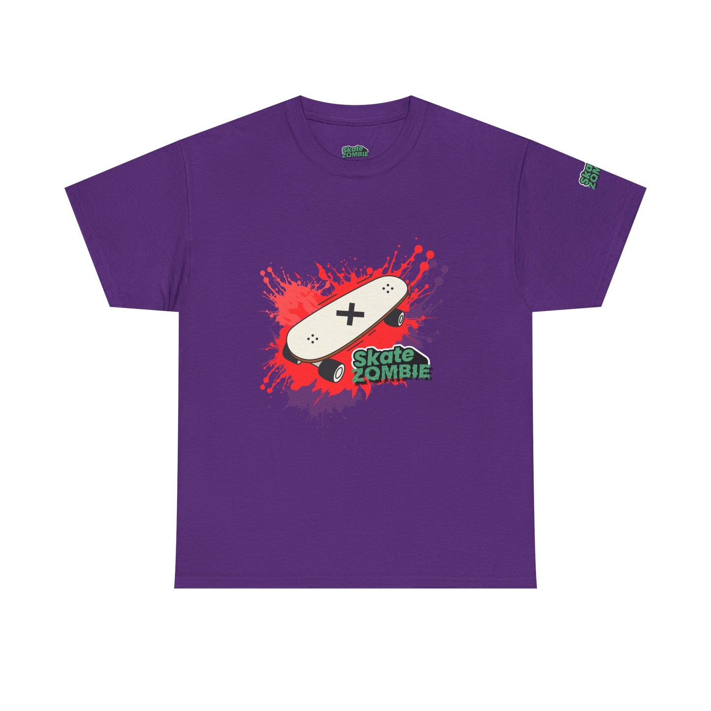 Skate Blood - Unisex Tee - Skate Zombie Front Design T-Shirt