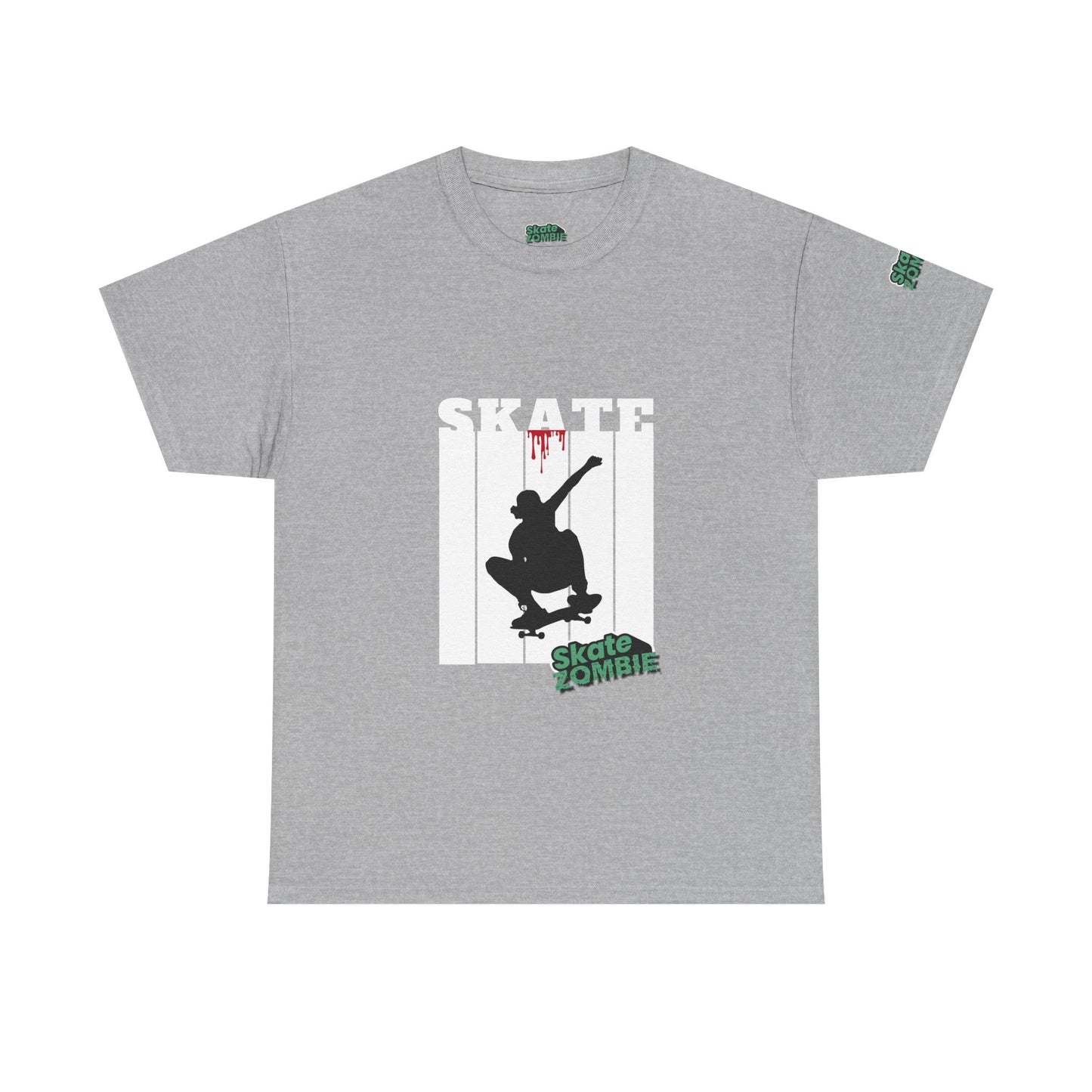Skate NYC - Unisex Tee - Skate Zombie Front Design T-Shirt