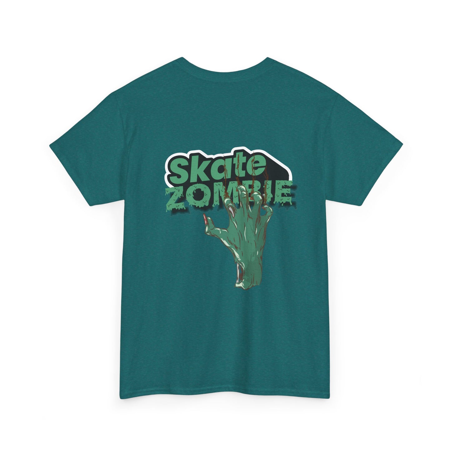 Skate Hand - Unisex Tee - Skate Zombie Back Design T-Shirt