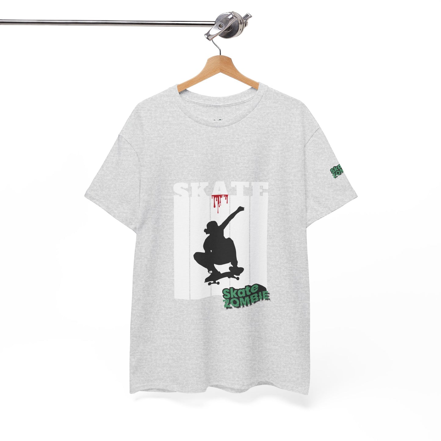 Skate NYC - Unisex Tee - Skate Zombie Front Design T-Shirt