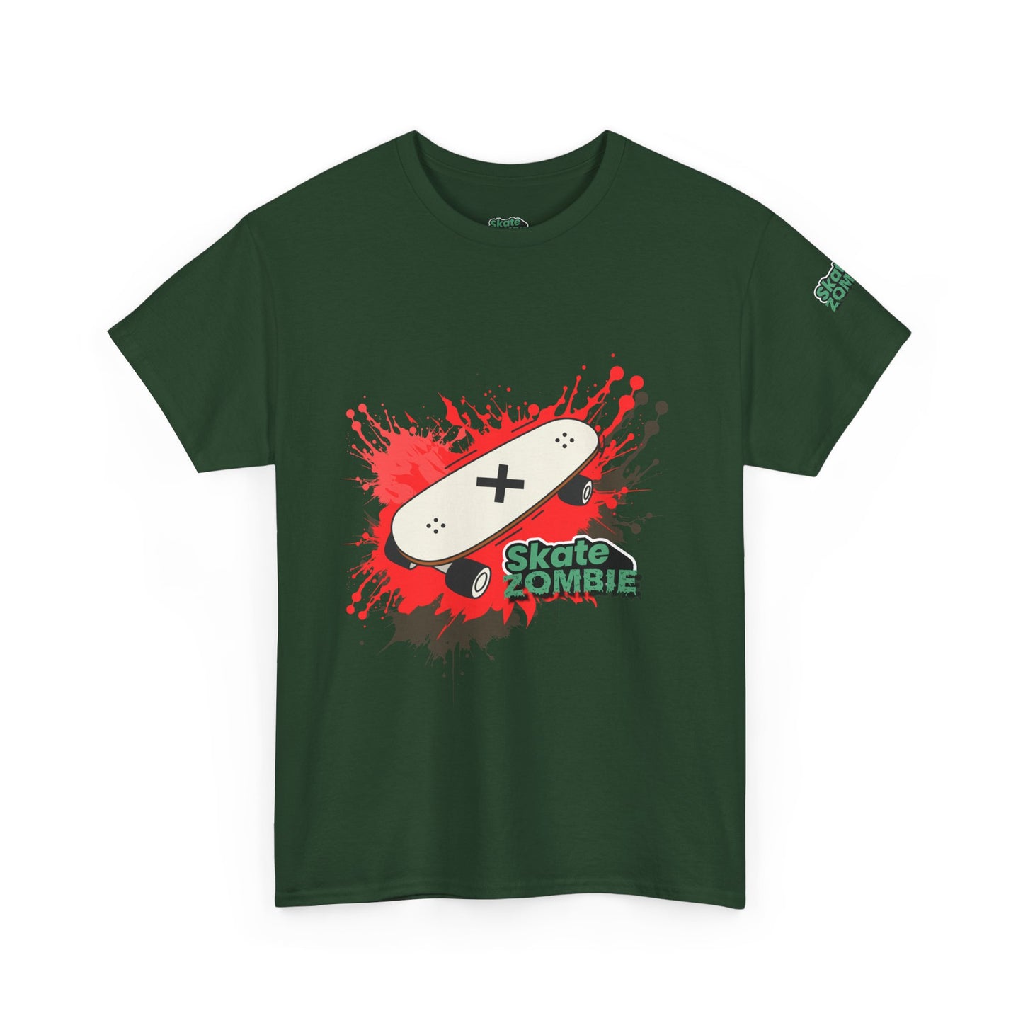 Skate Blood - Unisex Tee - Skate Zombie Front Design T-Shirt