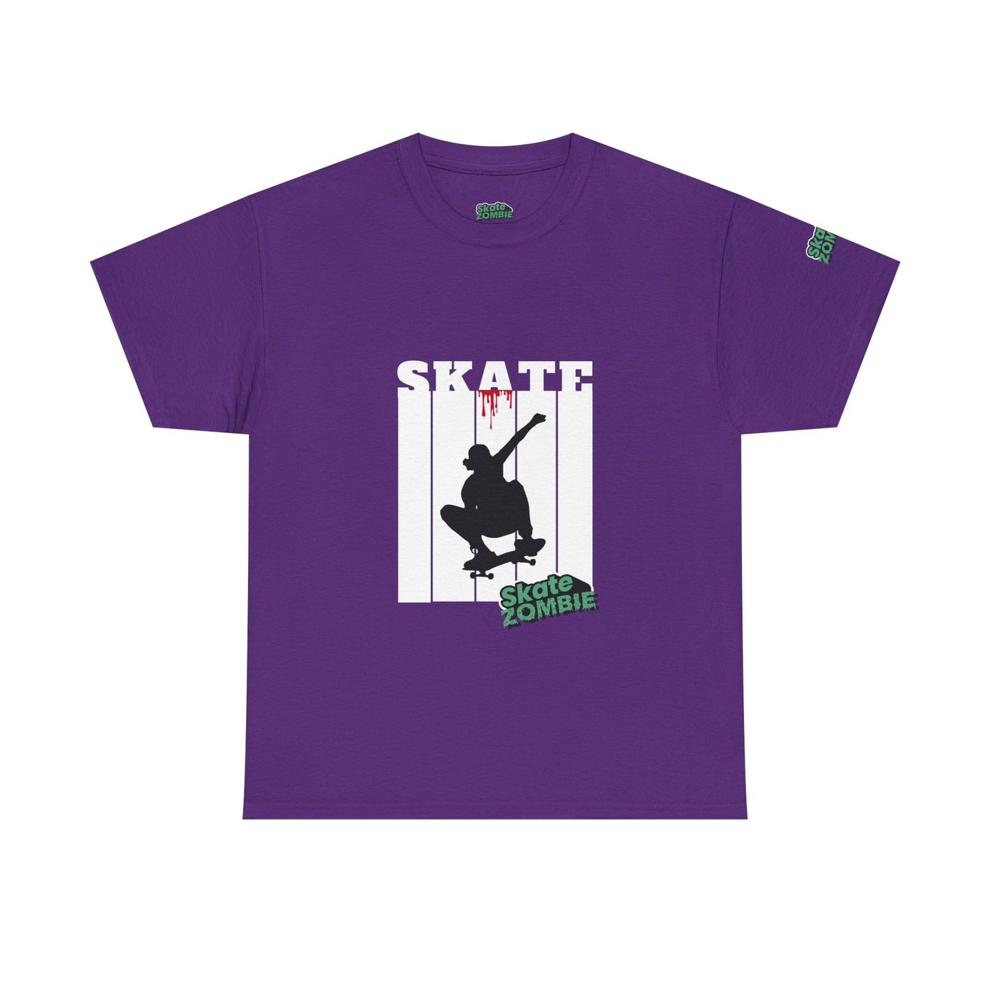 Skate NYC - Unisex Tee - Skate Zombie Front Design T-Shirt