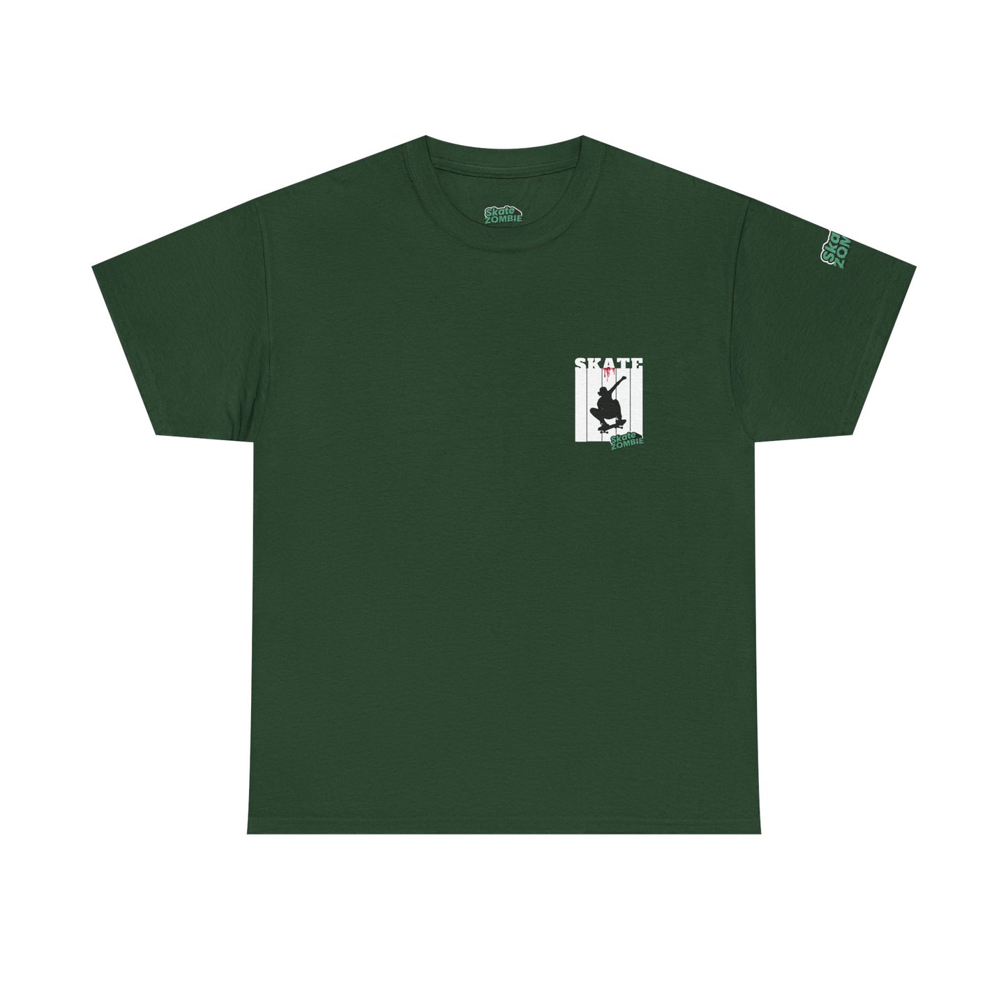 Skate NYC - Unisex Tee - Skate Zombie Small Logo T-Shirt