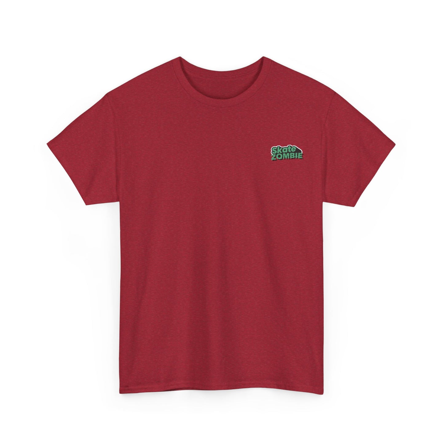 Skate Blood - Unisex Tee - Skate Zombie Back Design T-Shirt