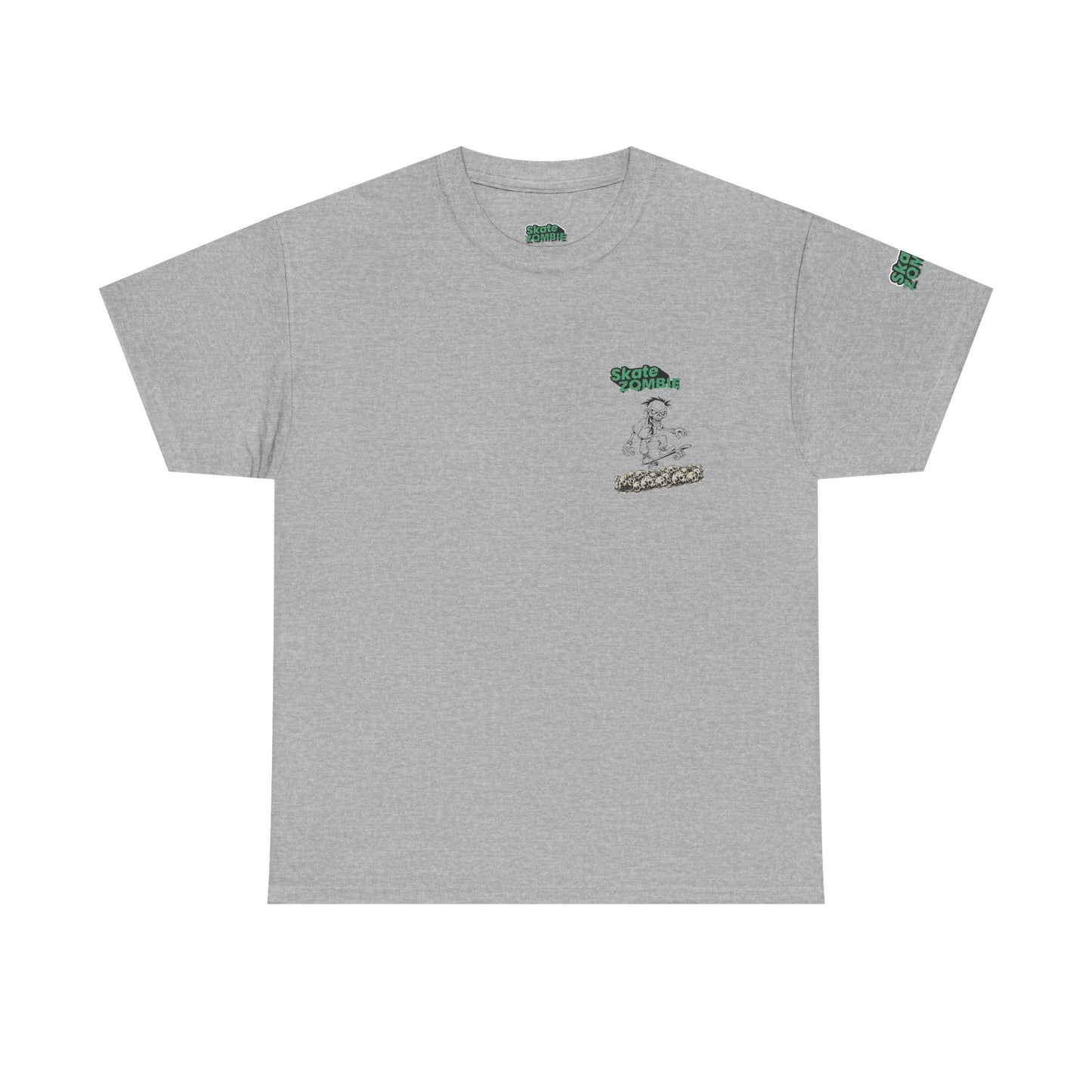 Skate Skulls - Unisex Tee - Skate Zombie Small Logo T-Shirt
