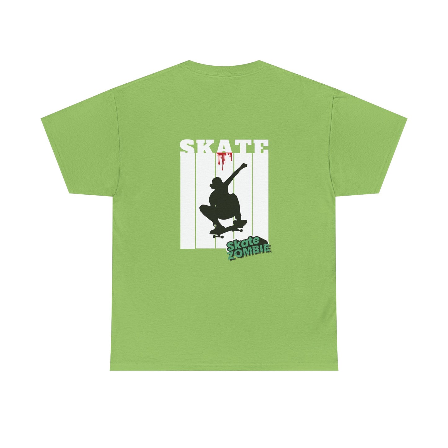 Skate NYC - Unisex Tee - Skate Zombie Back Design T-Shirt