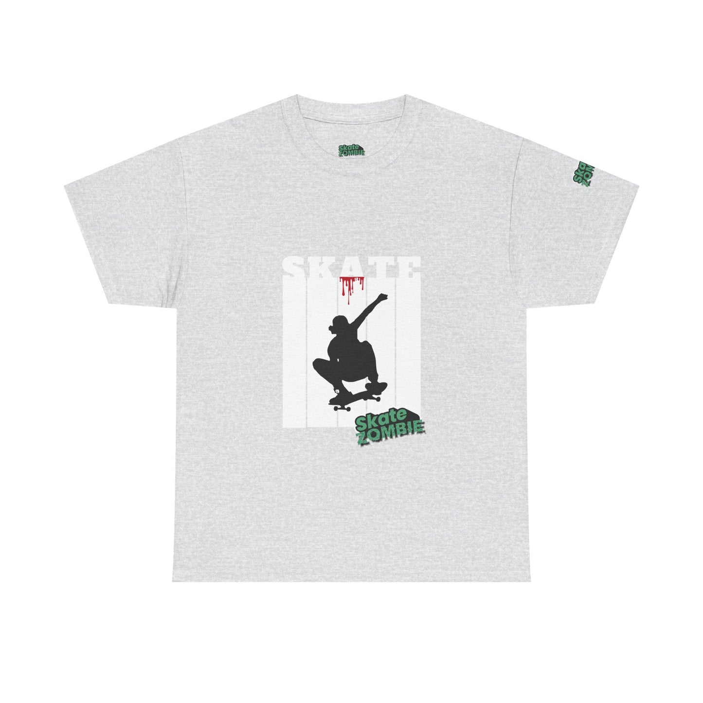 Skate NYC - Unisex Tee - Skate Zombie Front Design T-Shirt