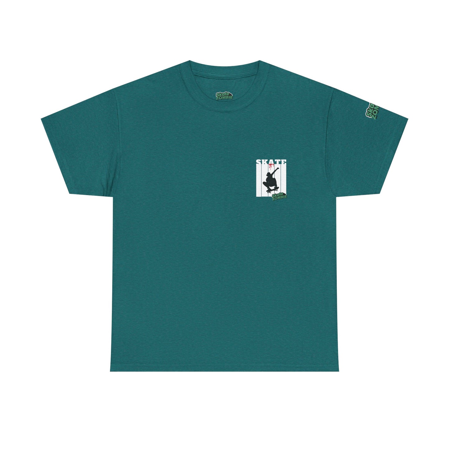 Skate NYC - Unisex Tee - Skate Zombie Small Logo T-Shirt