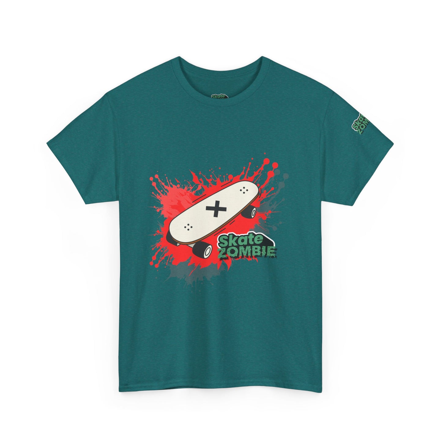 Skate Blood - Unisex Tee - Skate Zombie Front Design T-Shirt