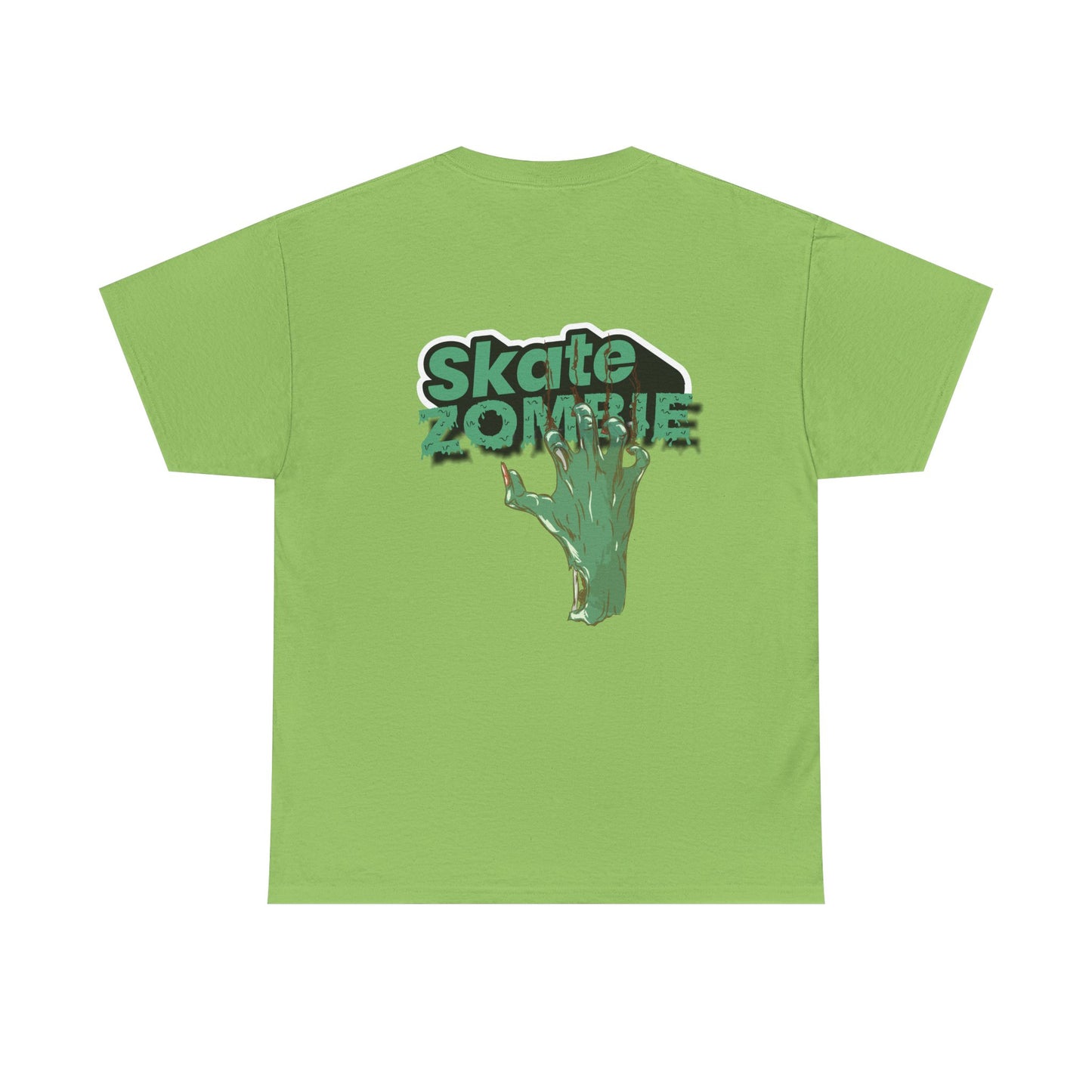 Skate Hand - Unisex Tee - Skate Zombie Back Design T-Shirt