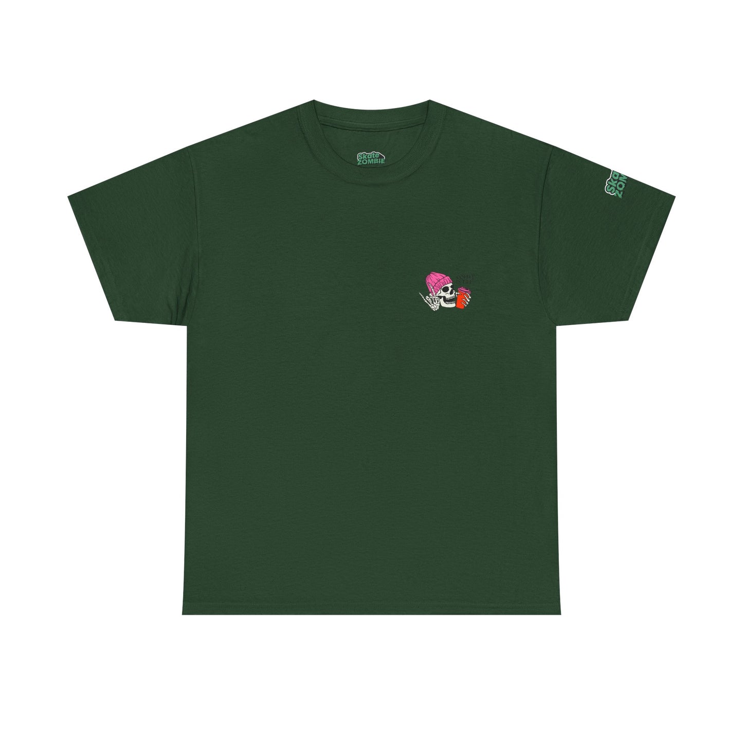 Coffee Is Life - Unisex Tee - Skate Zombie Small Logo T-Shirt