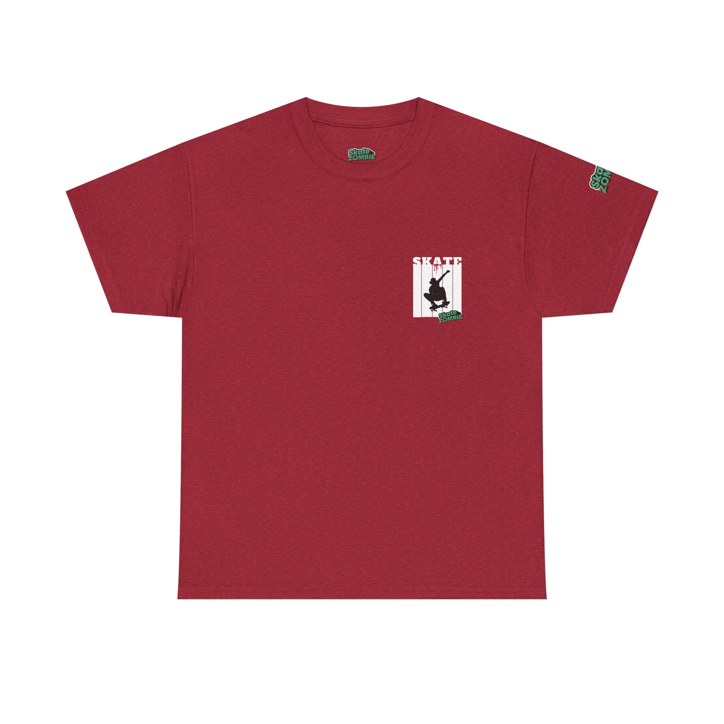 Skate NYC - Unisex Tee - Skate Zombie Small Logo T-Shirt