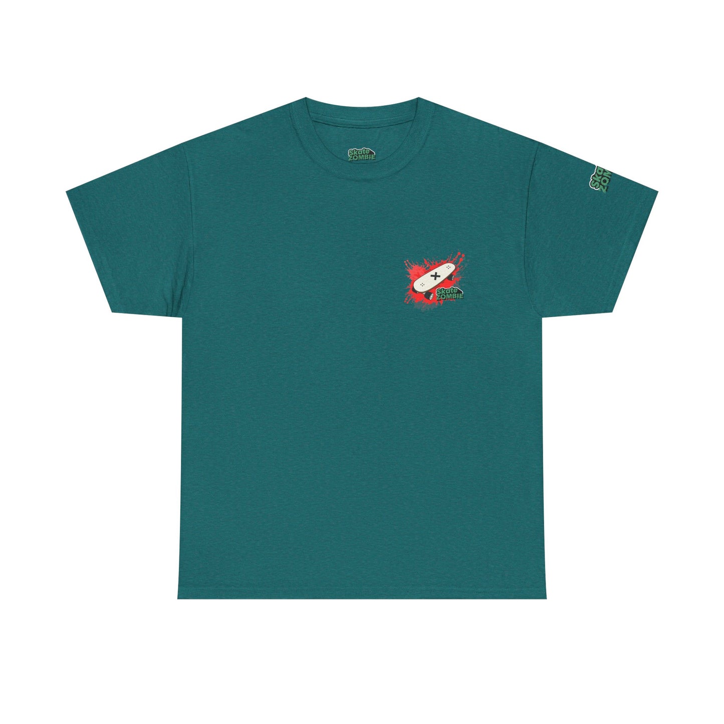Skate Blood - Unisex Tee - Skate Zombie Small Logo T-Shirt