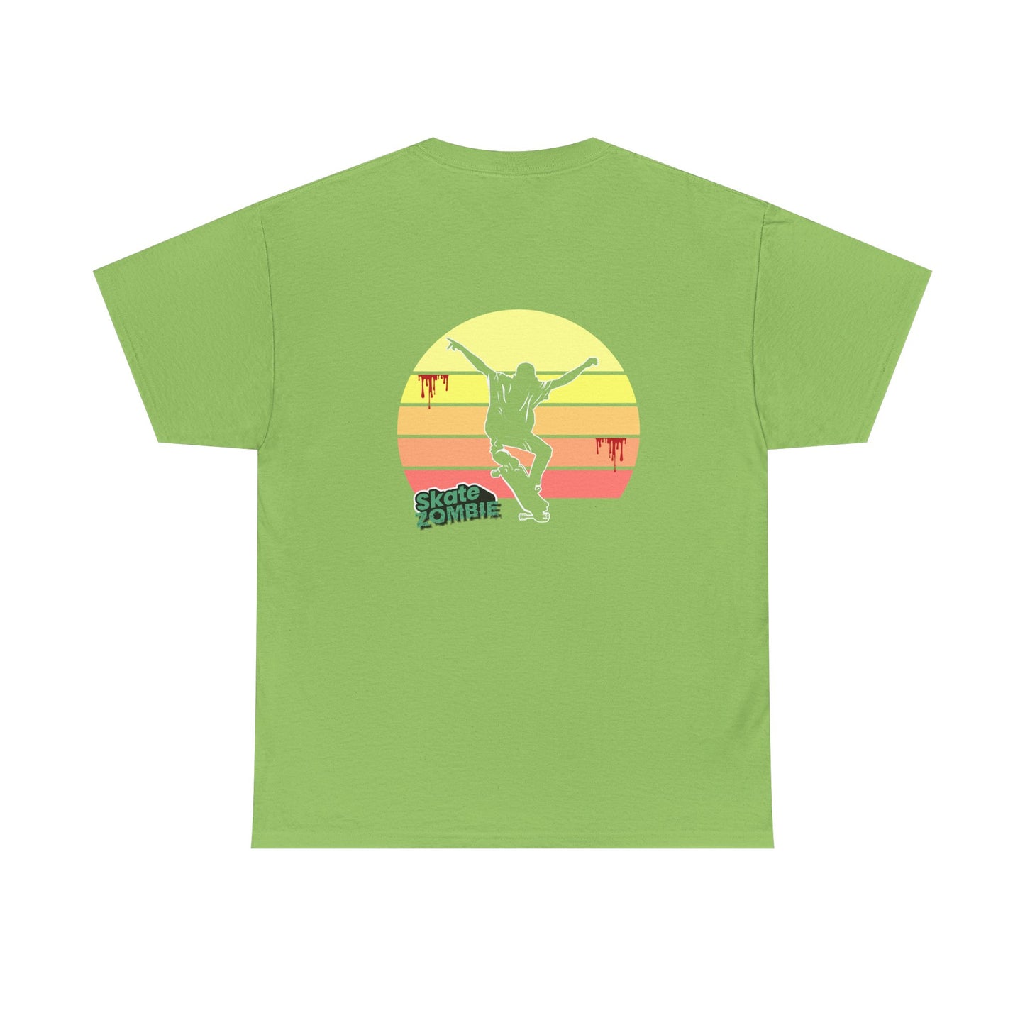 Skate Zombie LA - Unisex Tee - Skate Zombie Back Design T-Shirt