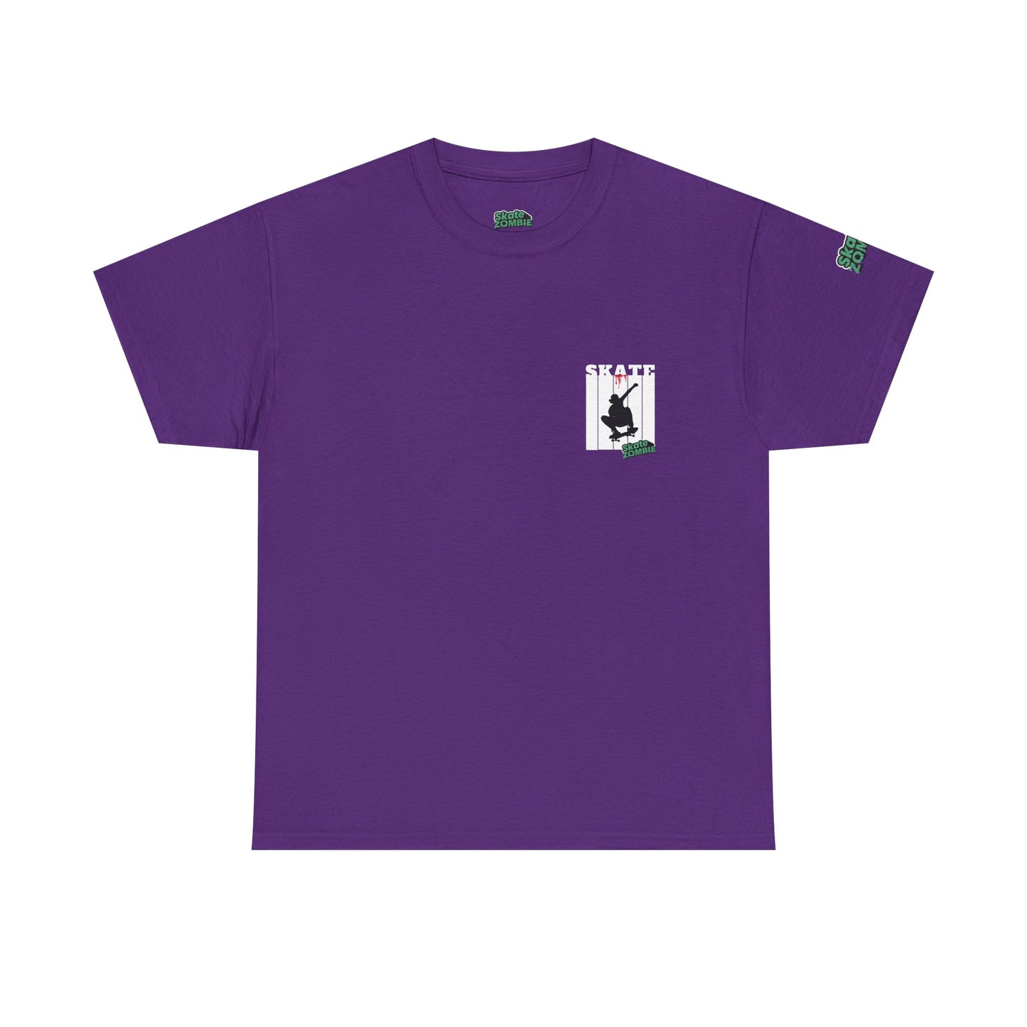Skate NYC - Unisex Tee - Skate Zombie Small Logo T-Shirt