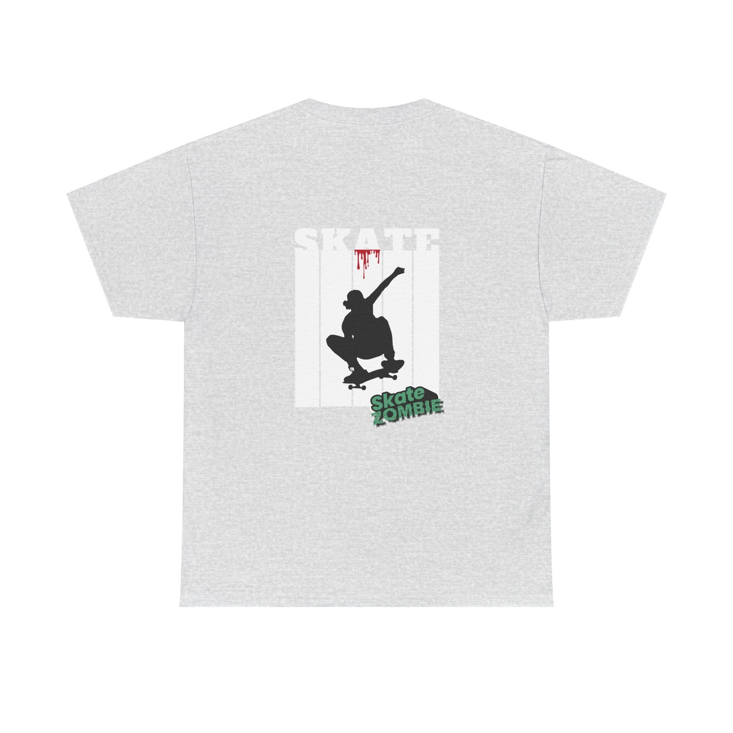 Skate NYC - Unisex Tee - Skate Zombie Back Design T-Shirt