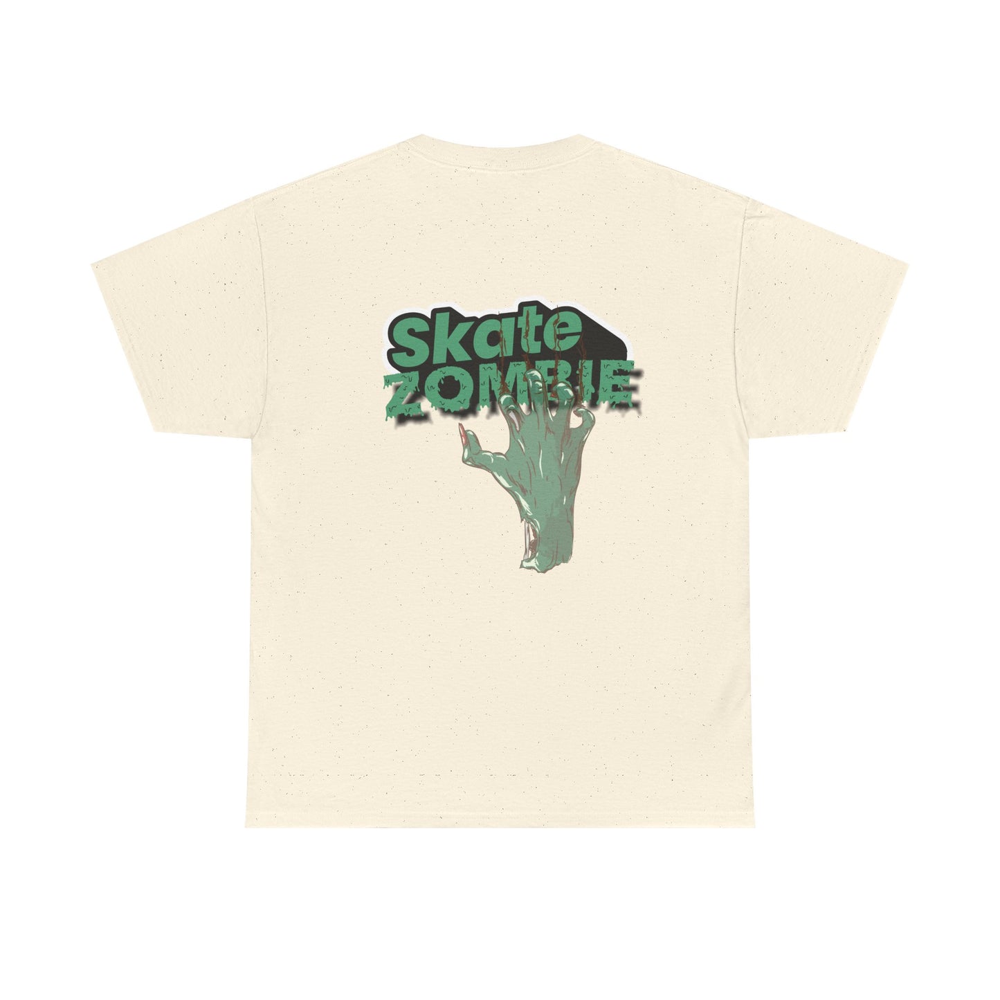 Skate Hand - Unisex Tee - Skate Zombie Back Design T-Shirt