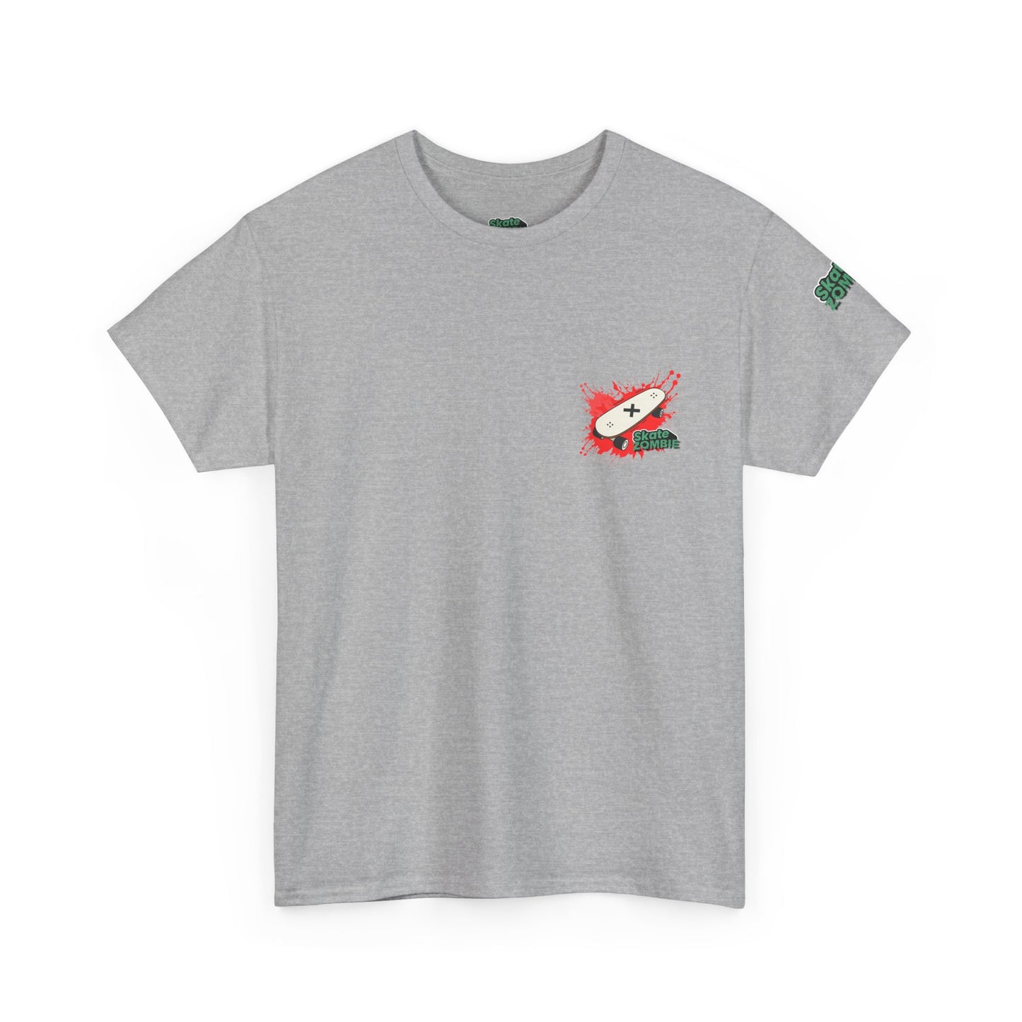 Skate Blood - Unisex Tee - Skate Zombie Small Logo T-Shirt