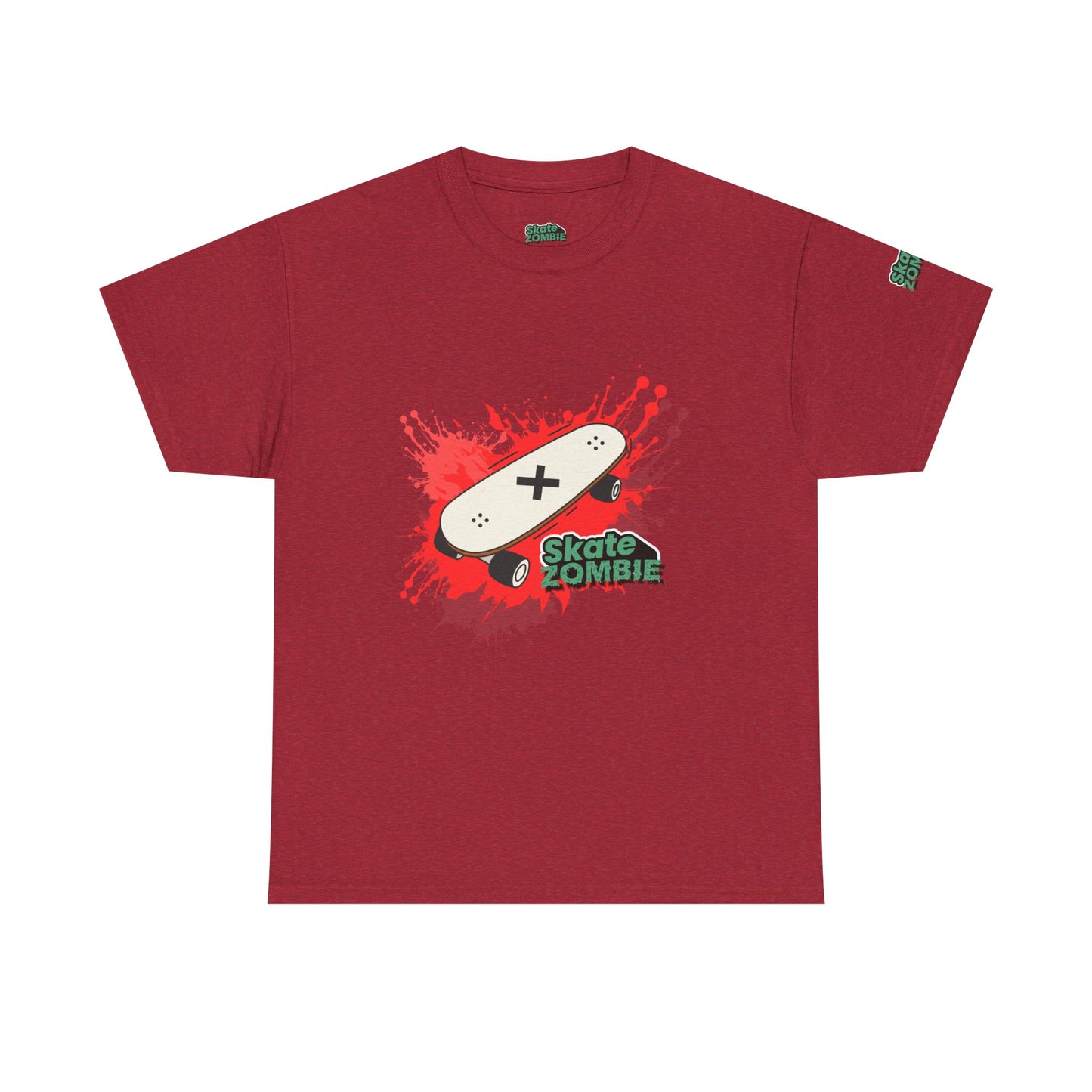 Skate Blood - Unisex Tee - Skate Zombie Front Design T-Shirt