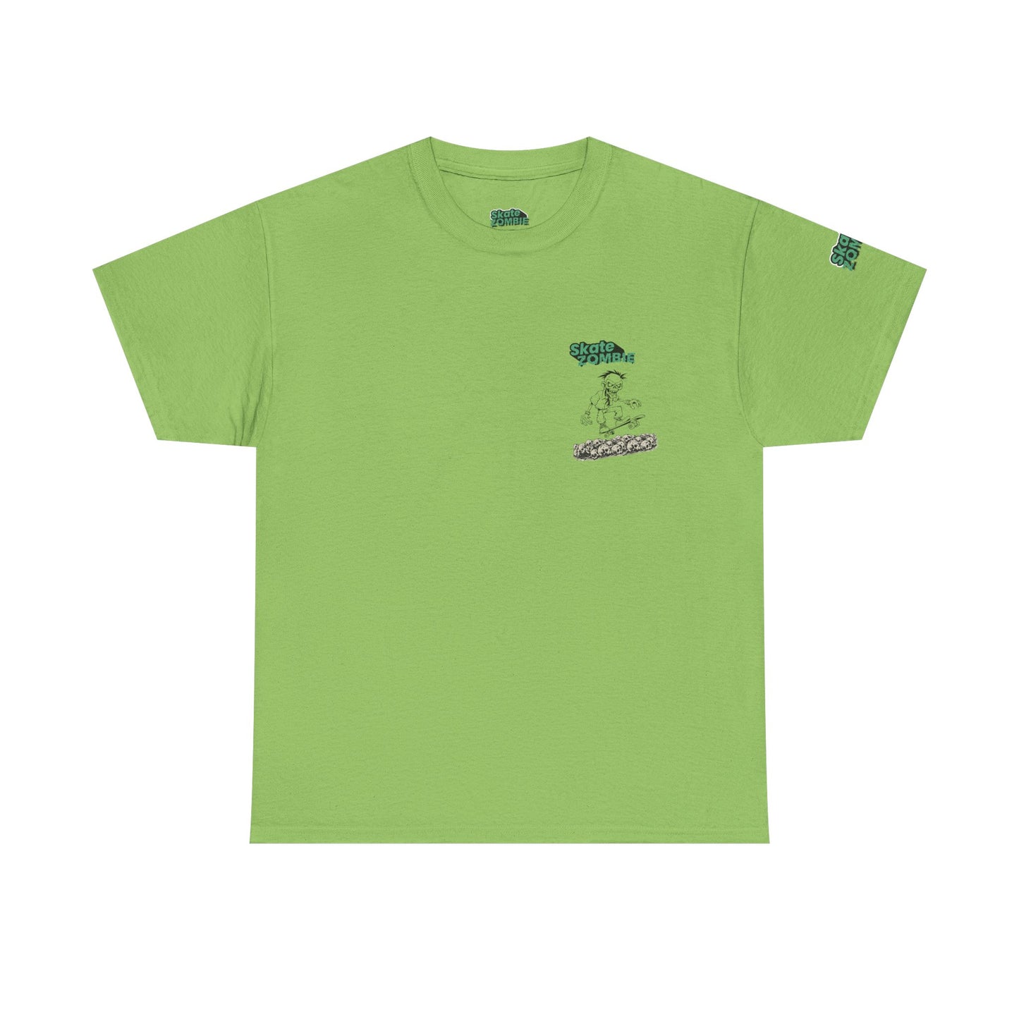 Skate Skulls - Unisex Tee - Skate Zombie Small Logo T-Shirt