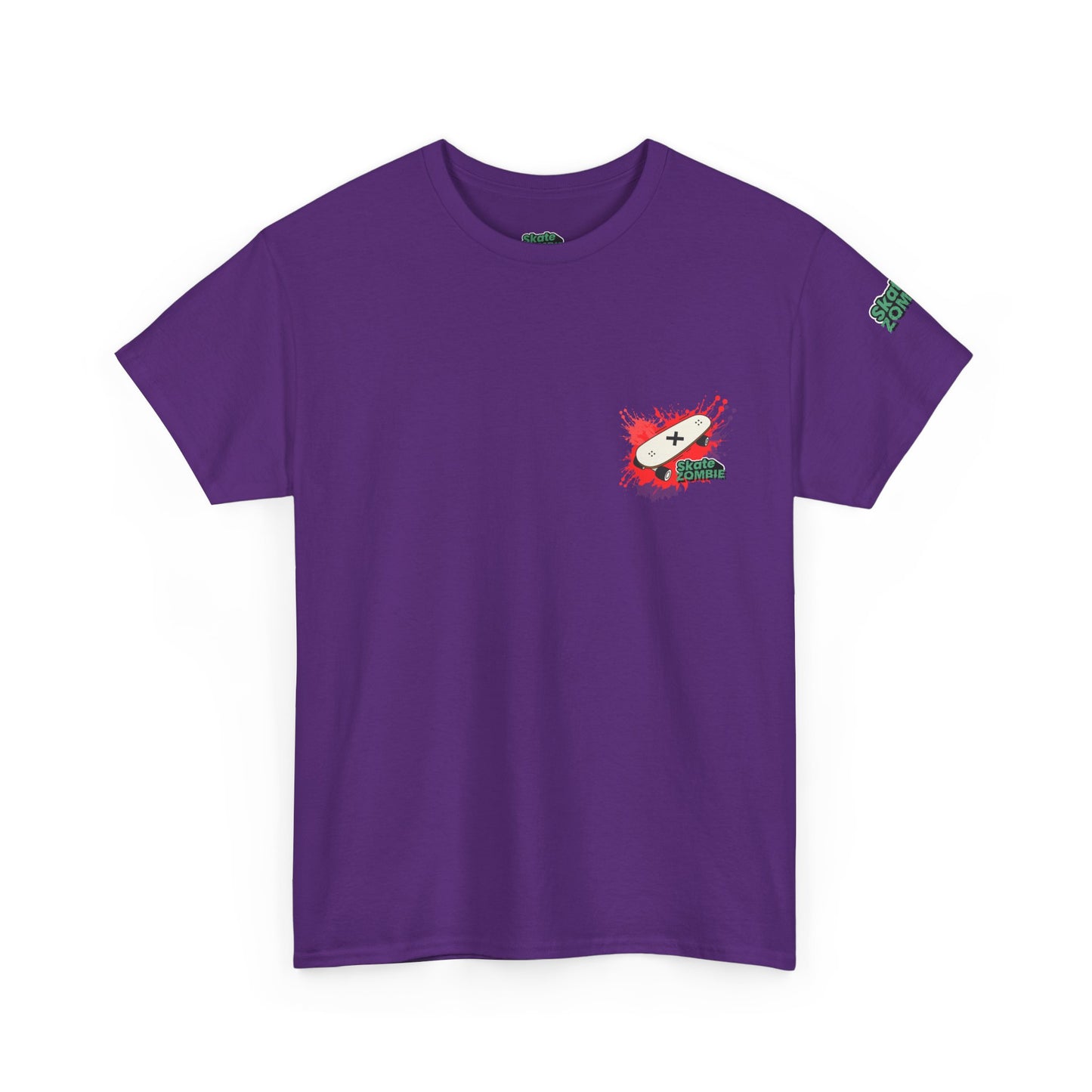 Skate Blood - Unisex Tee - Skate Zombie Small Logo T-Shirt