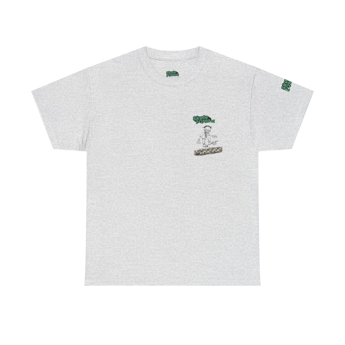 Skate Skulls - Unisex Tee - Skate Zombie Small Logo T-Shirt