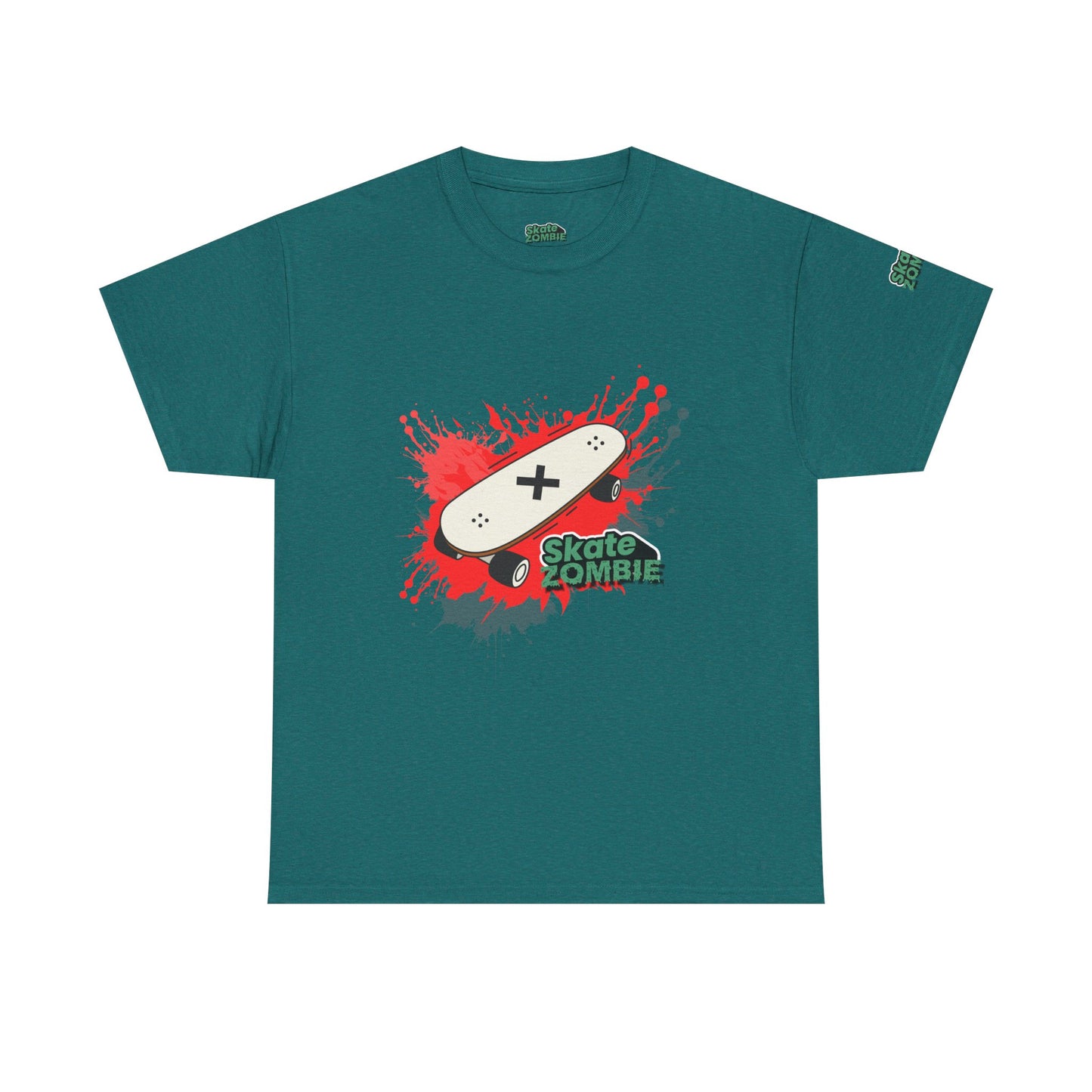 Skate Blood - Unisex Tee - Skate Zombie Front Design T-Shirt