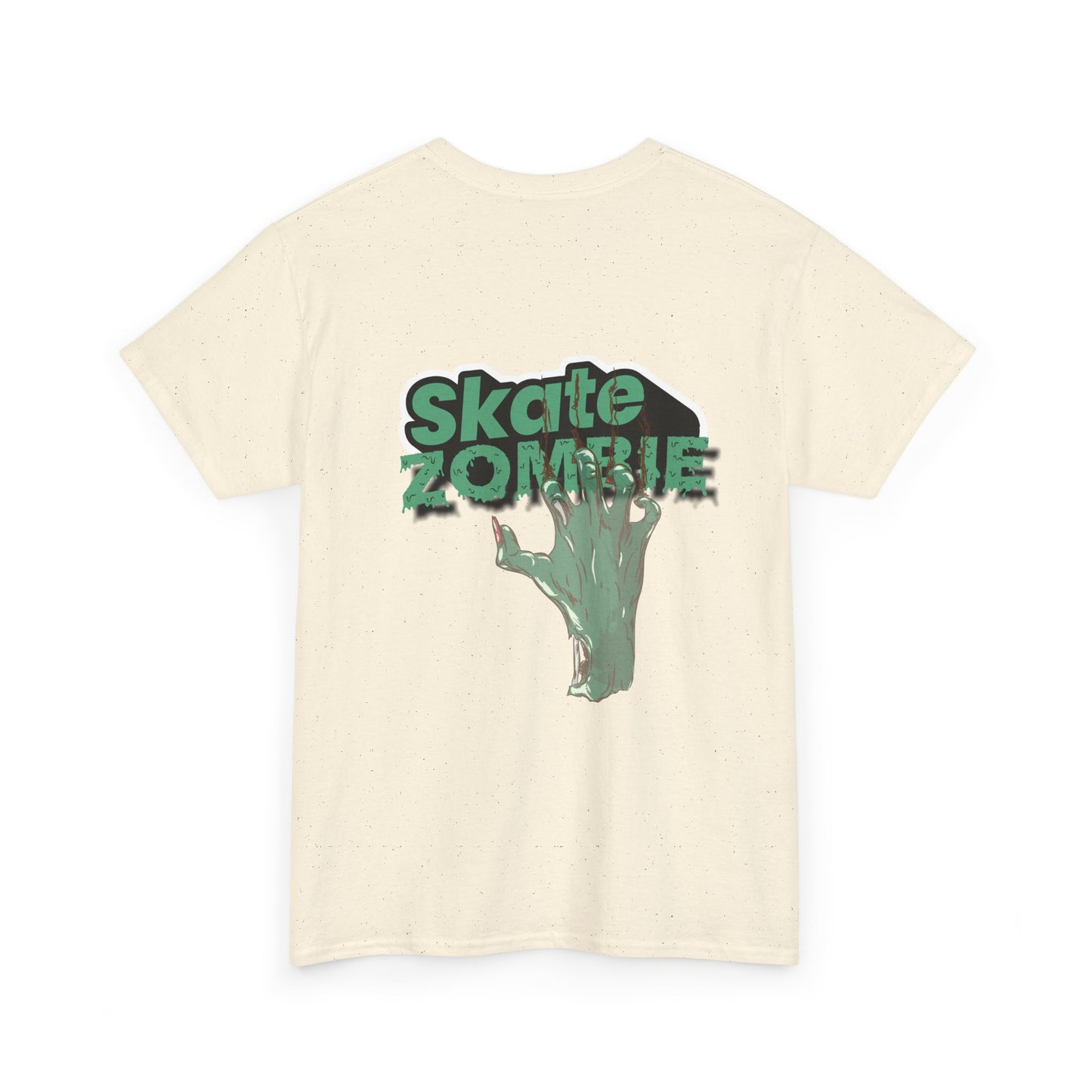 Skate Hand - Unisex Tee - Skate Zombie Back Design T-Shirt