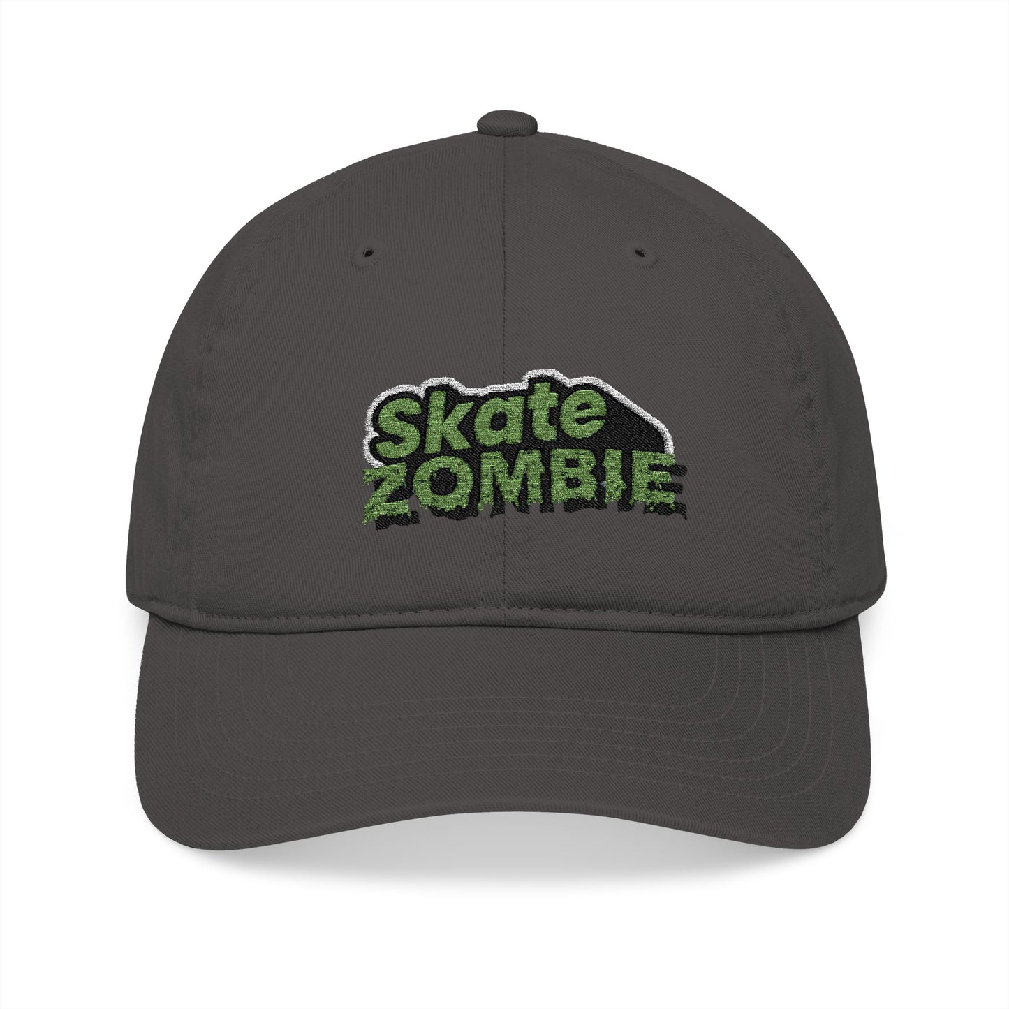 Skate Zombie - Embroidered Organic Baseball Cap