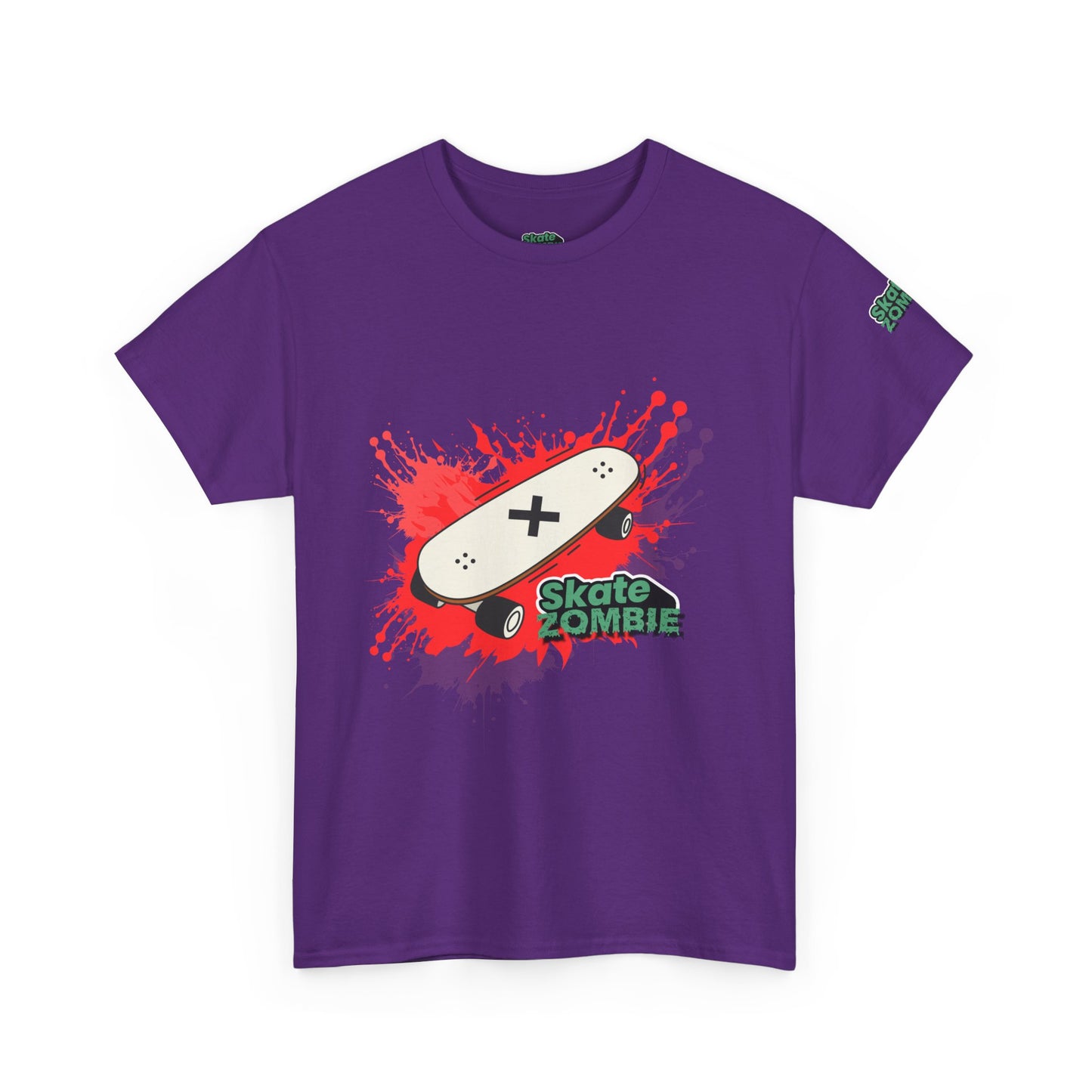 Skate Blood - Unisex Tee - Skate Zombie Front Design T-Shirt