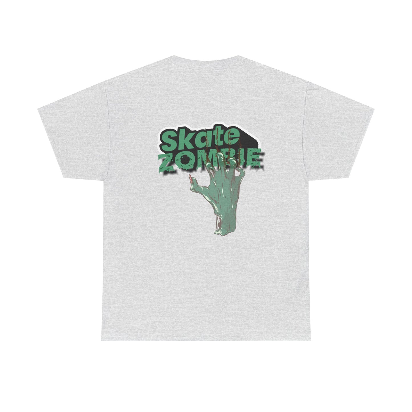 Skate Hand - Unisex Tee - Skate Zombie Back Design T-Shirt