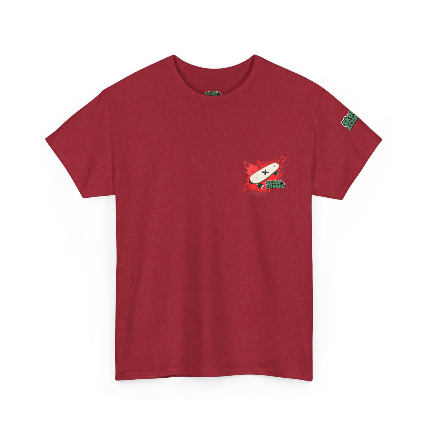 Skate Blood - Unisex Tee - Skate Zombie Small Logo T-Shirt
