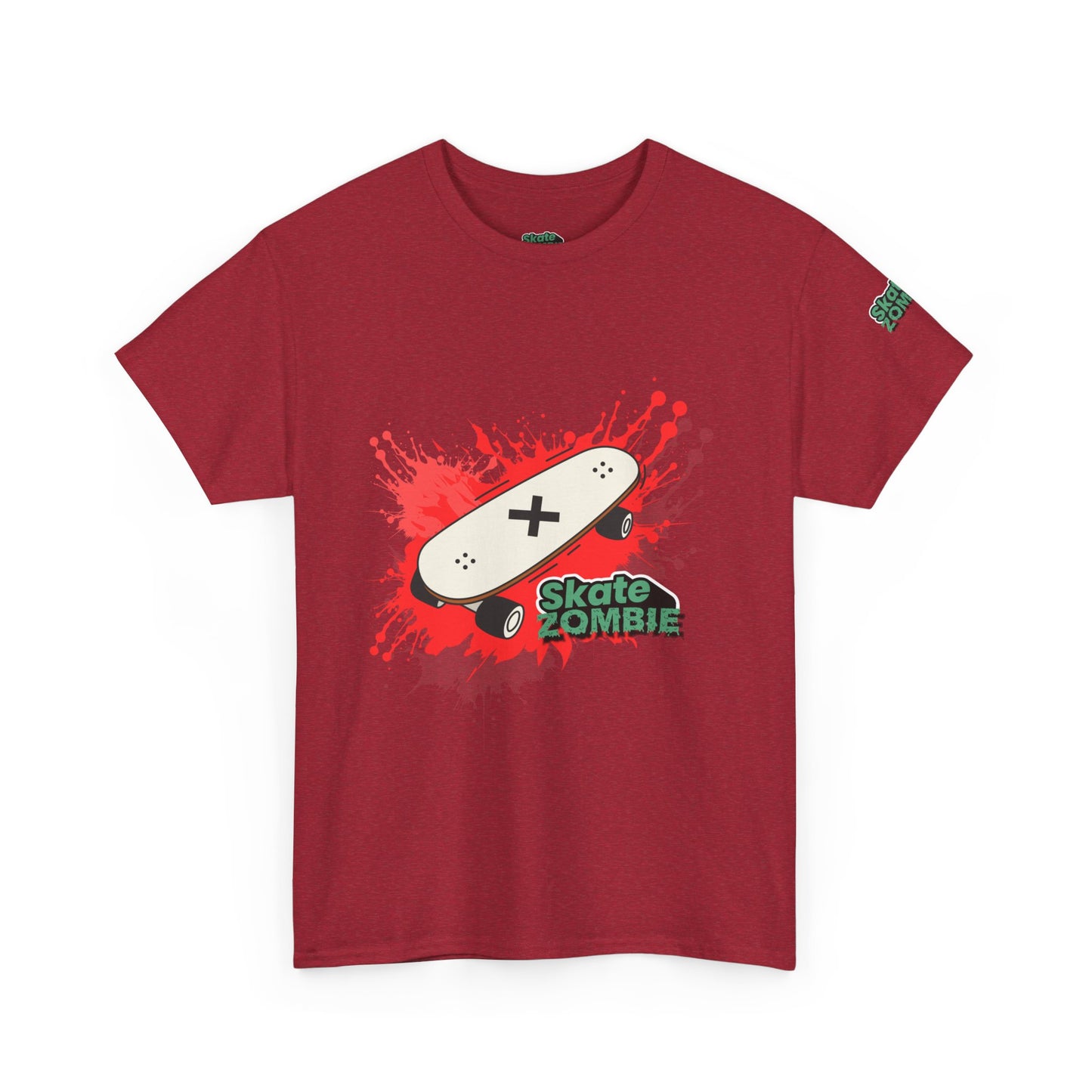 Skate Blood - Unisex Tee - Skate Zombie Front Design T-Shirt