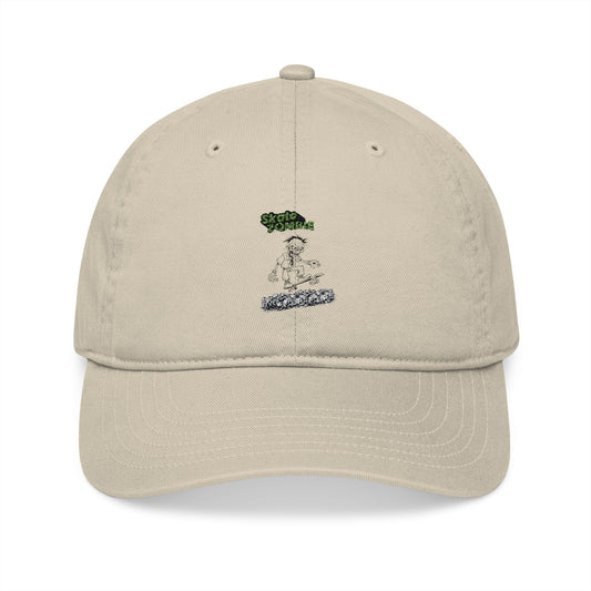 Skate Skulls - Skate Zombie Original - Embroidered Organic Baseball Cap