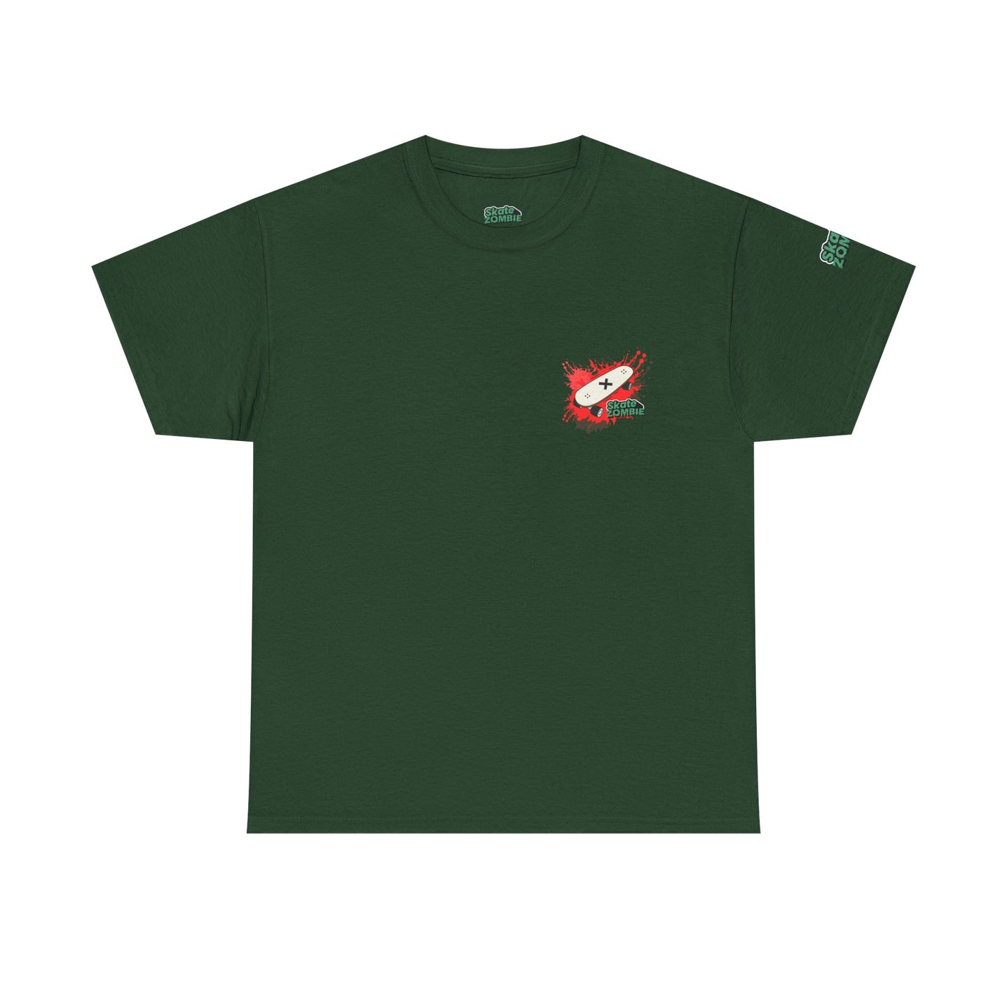 Skate Blood - Unisex Tee - Skate Zombie Small Logo T-Shirt