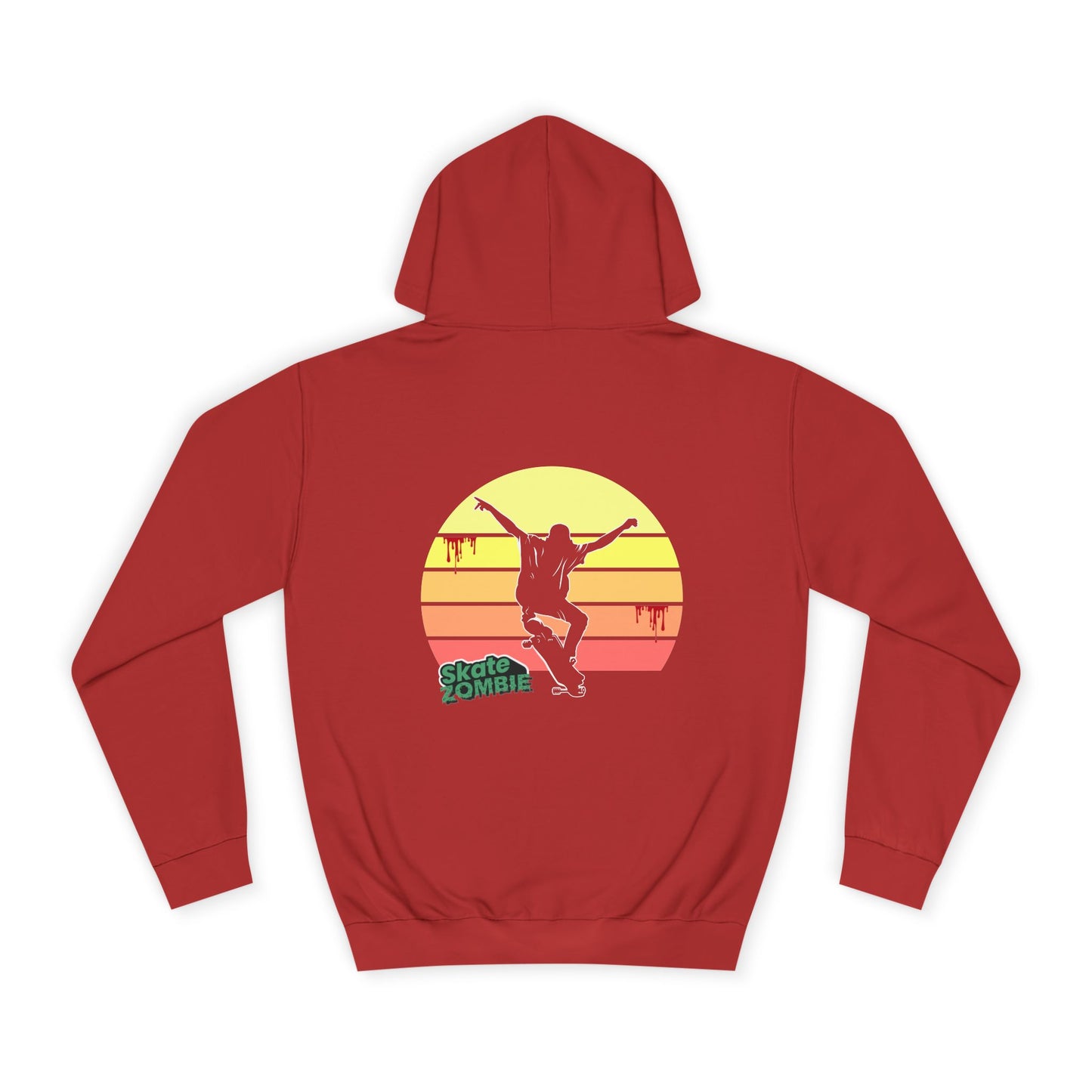 Skate Zombie LA Unisex Hoodie - Skater Design