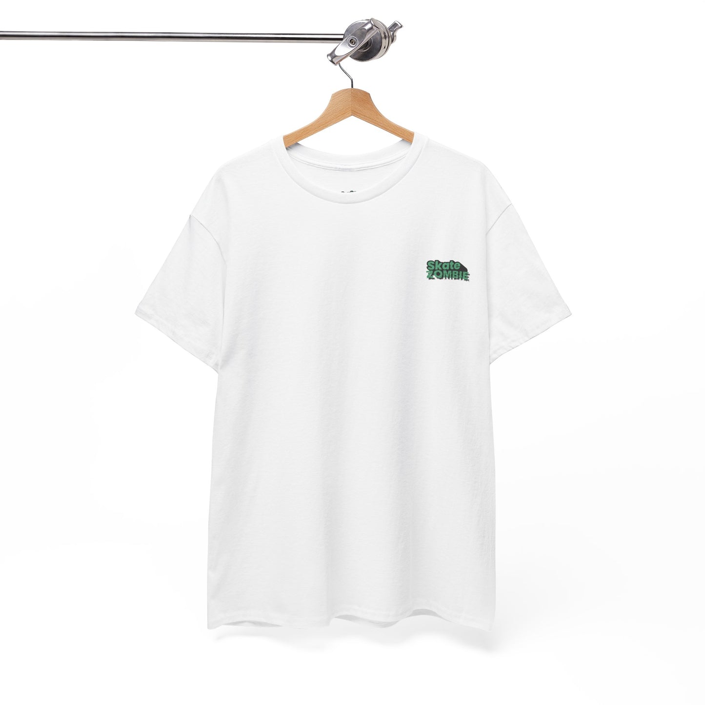 Skate Till You Break - Unisex Tee - Skate Zombie Back Design T-Shirt