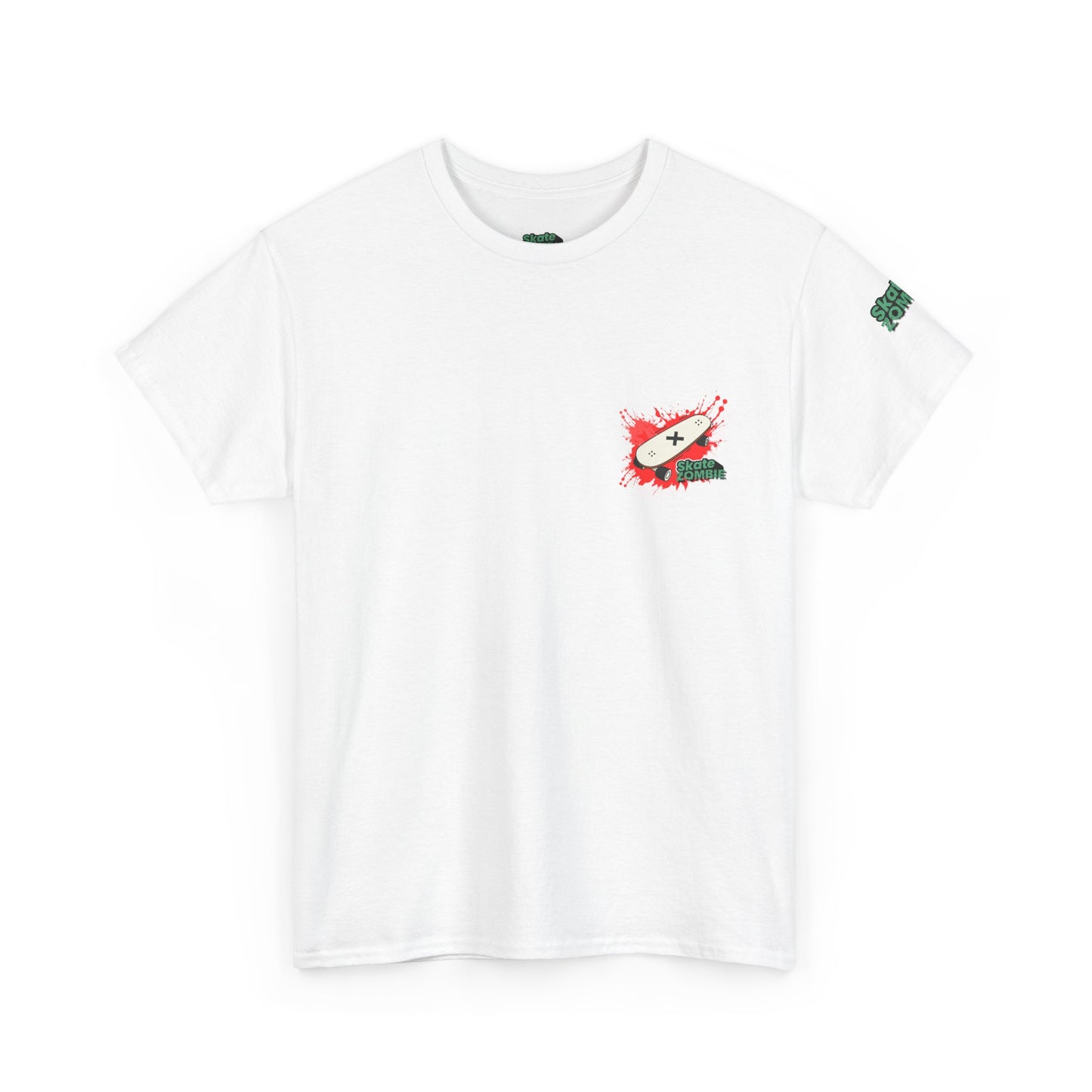 Skate Blood - Unisex Tee - Skate Zombie Small Logo T-Shirt