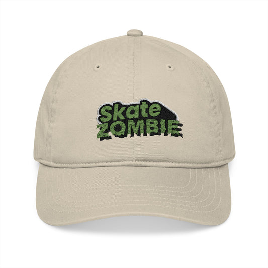 Skate Zombie - Embroidered Organic Baseball Cap