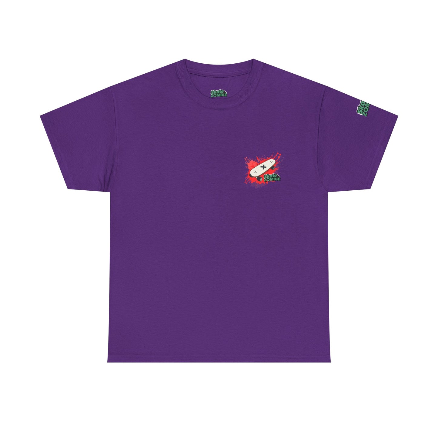 Skate Blood - Unisex Tee - Skate Zombie Small Logo T-Shirt