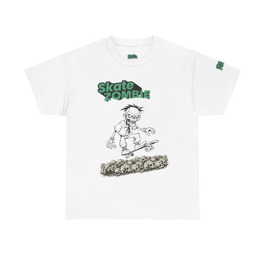 Skate Skulls - Unisex Tee - Skate Zombie Front Design T-Shirt