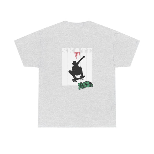 Skate NYC - Unisex Tee - Skate Zombie Back Design T-Shirt