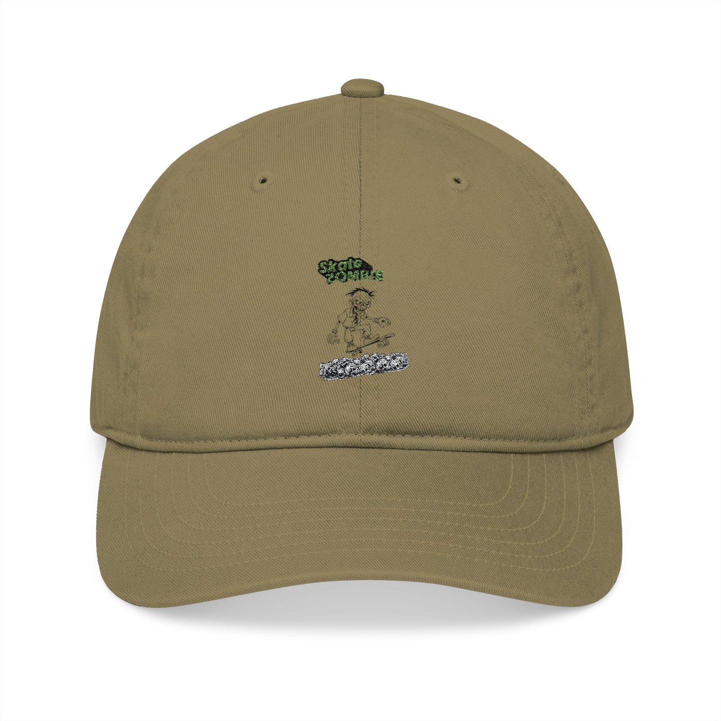 Skate Skulls - Skate Zombie Original - Embroidered Organic Baseball Cap
