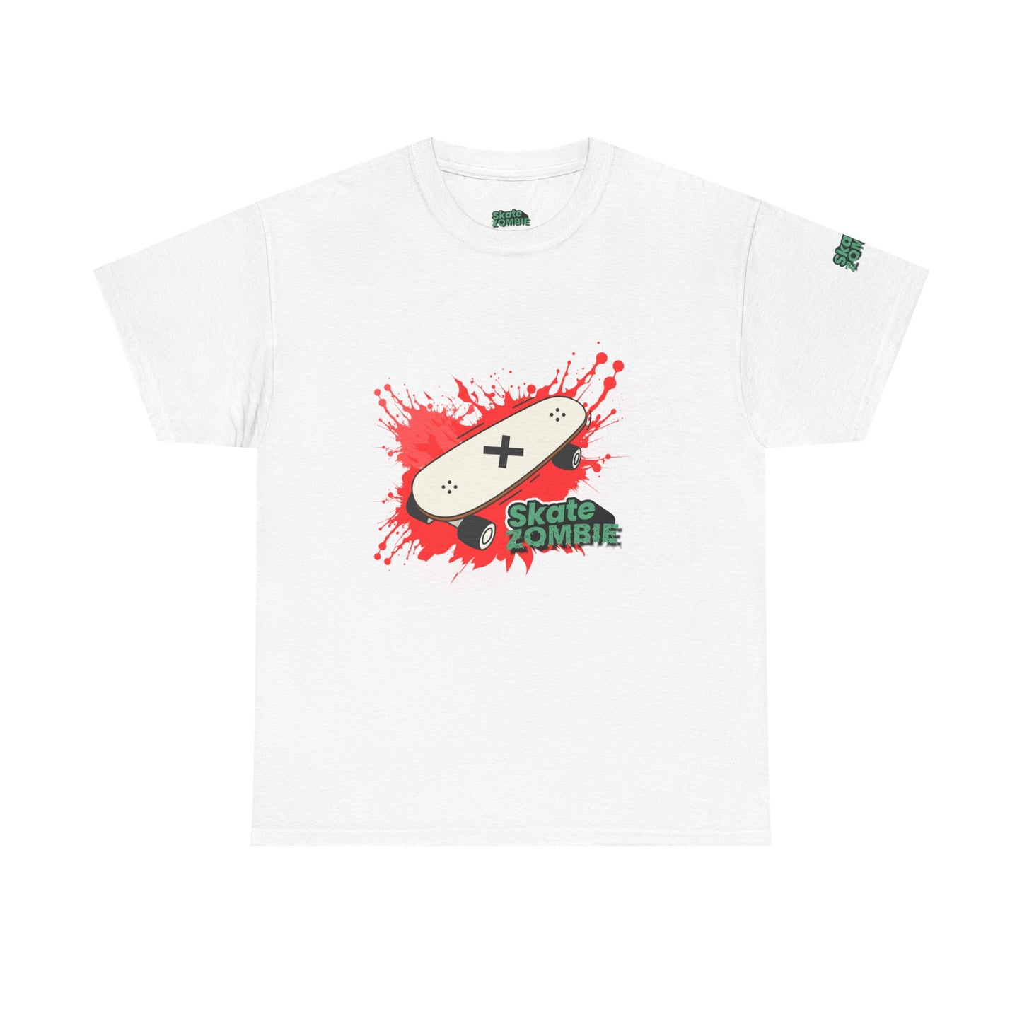 Skate Blood - Unisex Tee - Skate Zombie Front Design T-Shirt