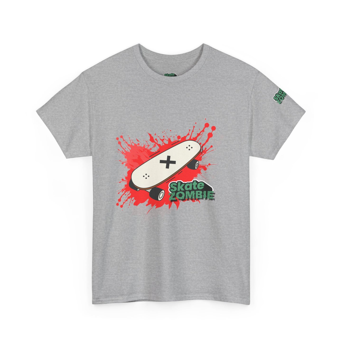 Skate Blood - Unisex Tee - Skate Zombie Front Design T-Shirt