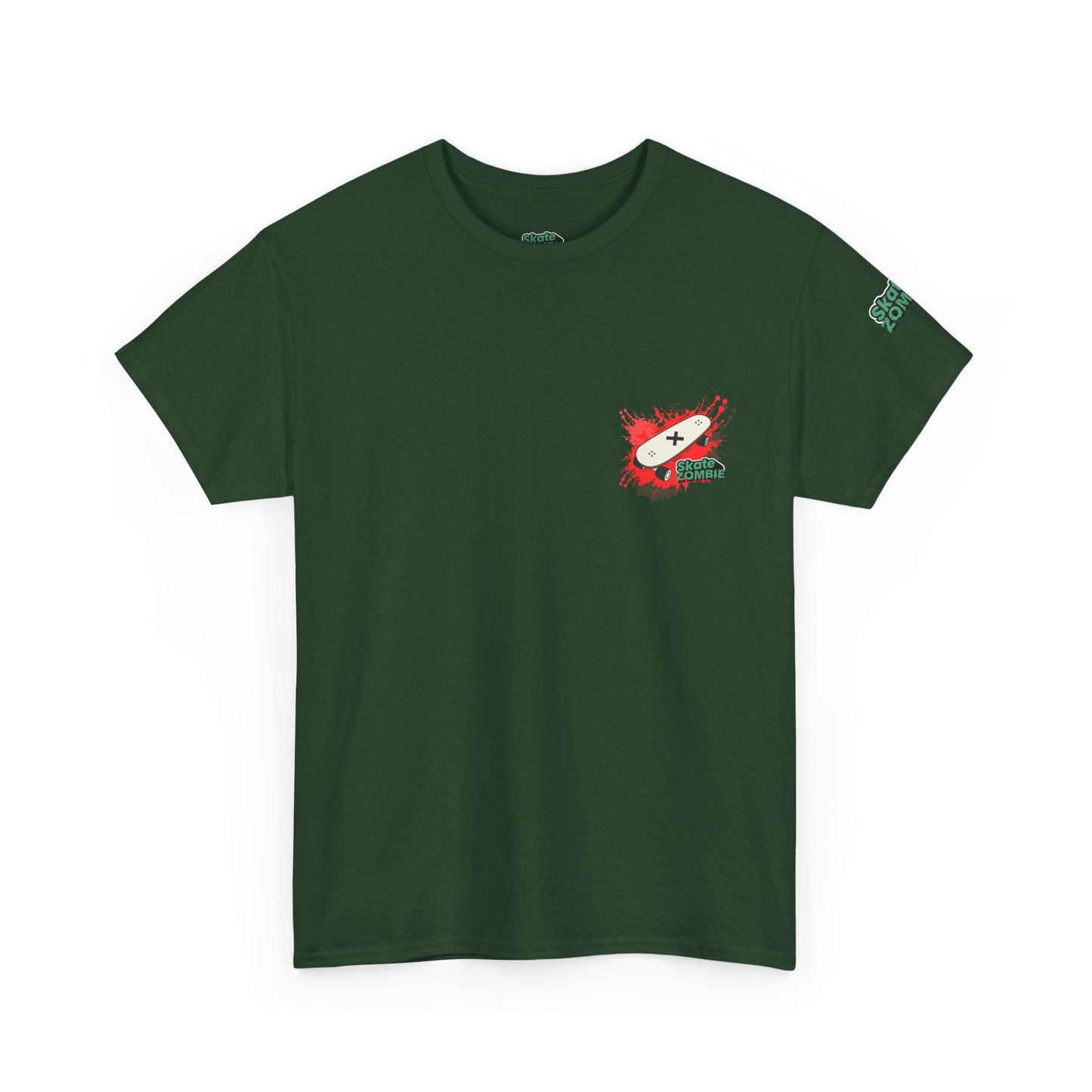 Skate Blood - Unisex Tee - Skate Zombie Small Logo T-Shirt