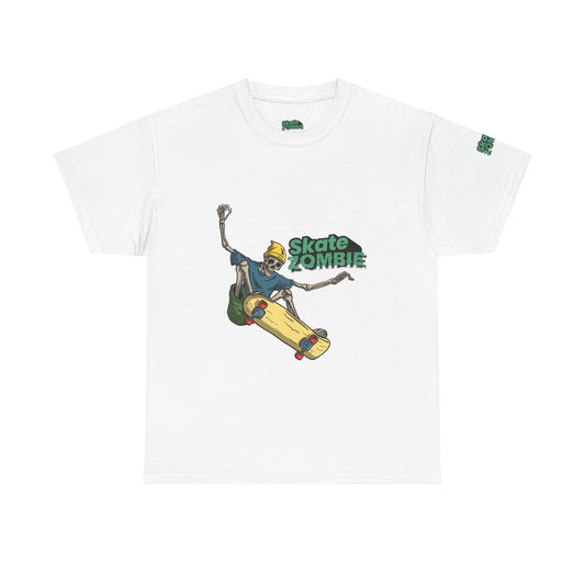 Skate Skeleton - Unisex Tee - Skate Zombie Front Design T-Shirt